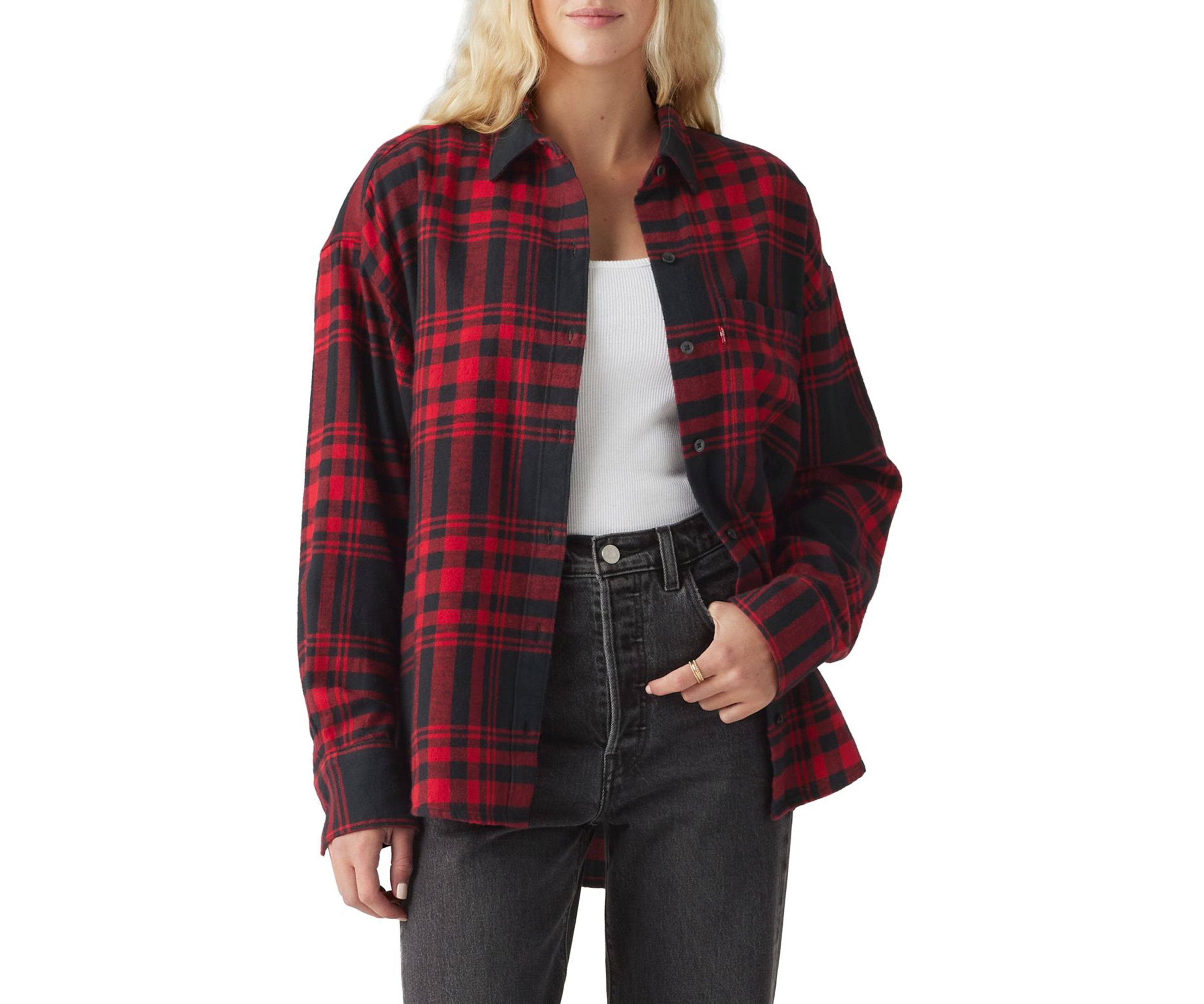 Henri Plaid Printed Flannel Shirt