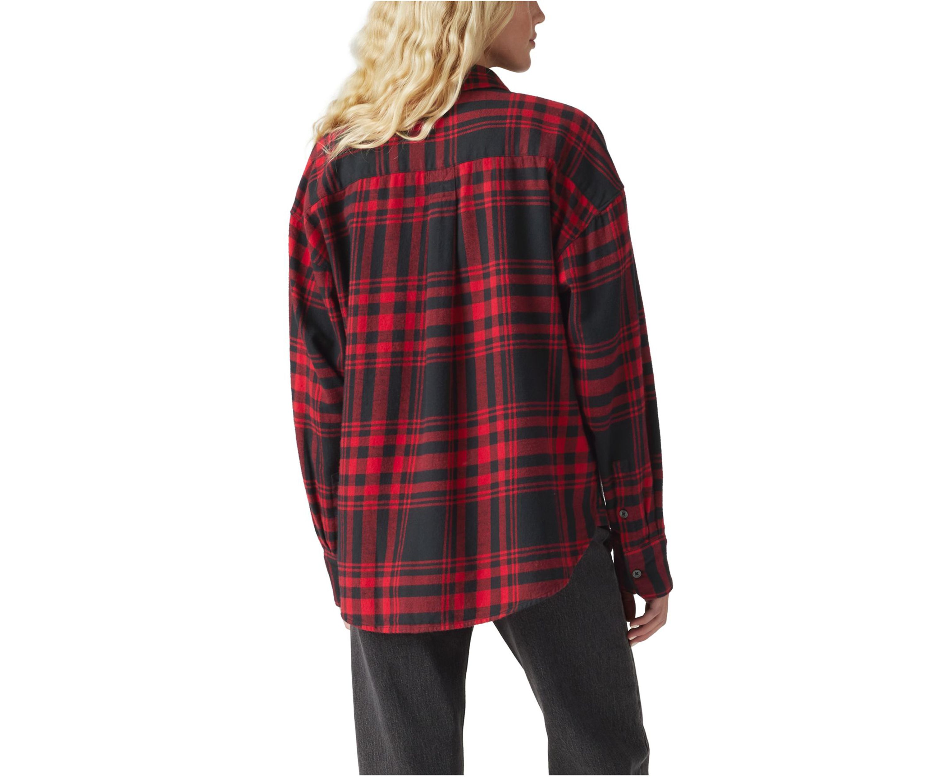 Henri Plaid Printed Flannel Shirt
