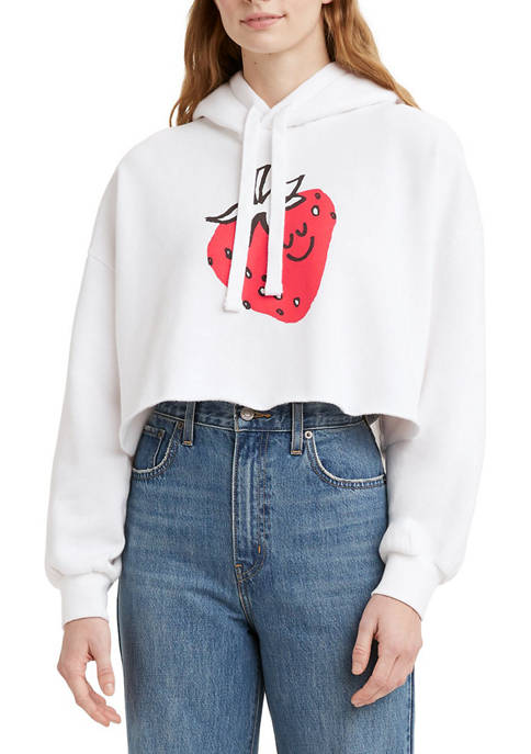 Levi's® Graphic Cropped Hoodie