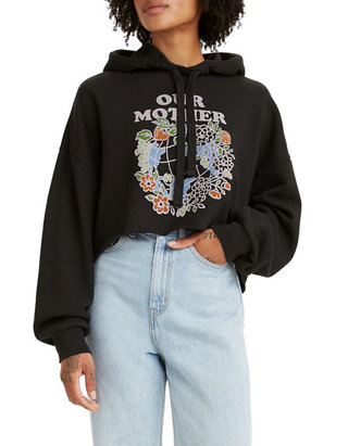 Levi's® Our Mother Graphic Cropped Hoodie | belk