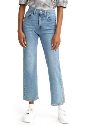 levi's cropped flare jeans