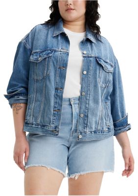 Levi's plus size denim jacket deals