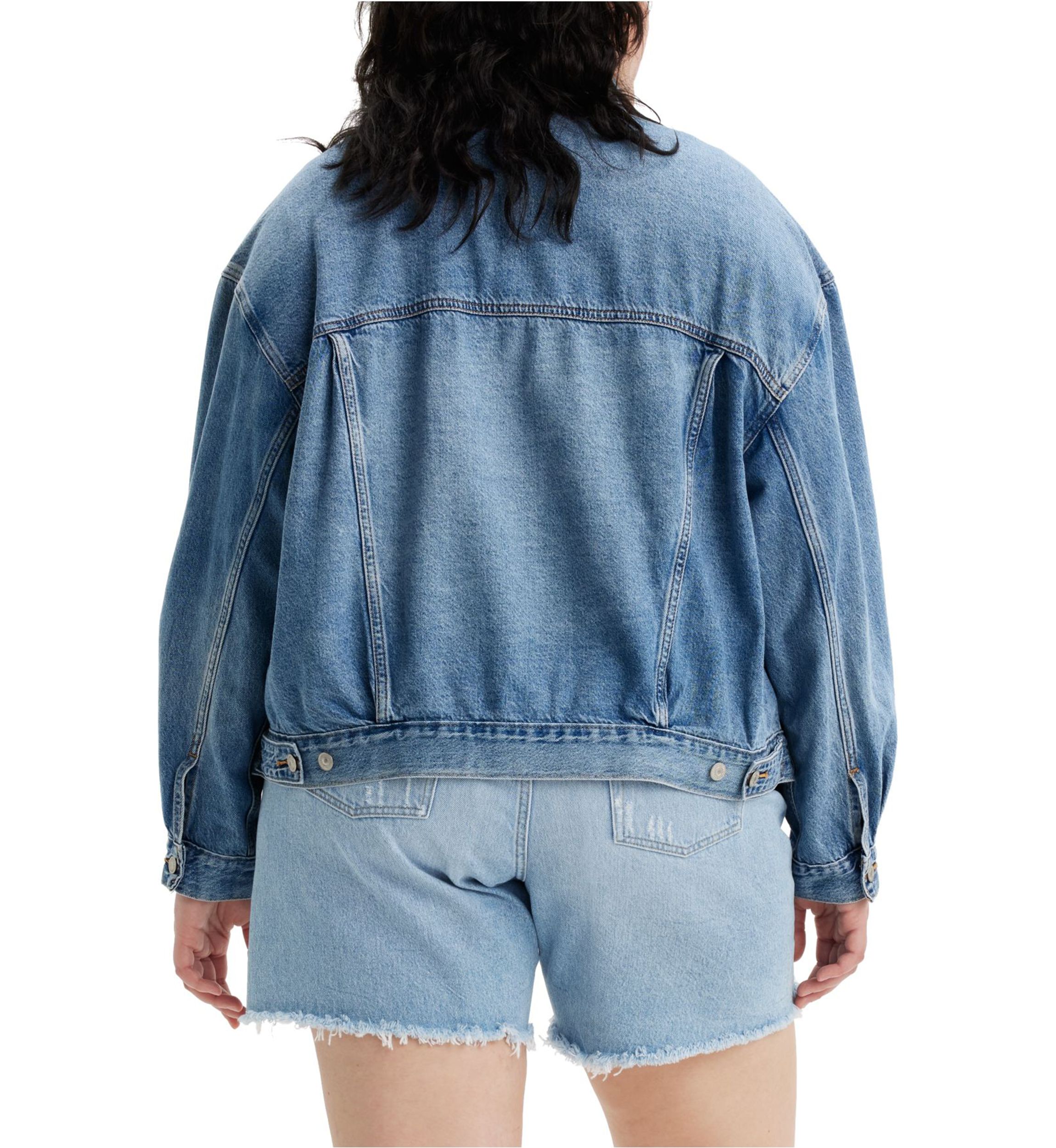 Plus Size 90s Trucker Jacket