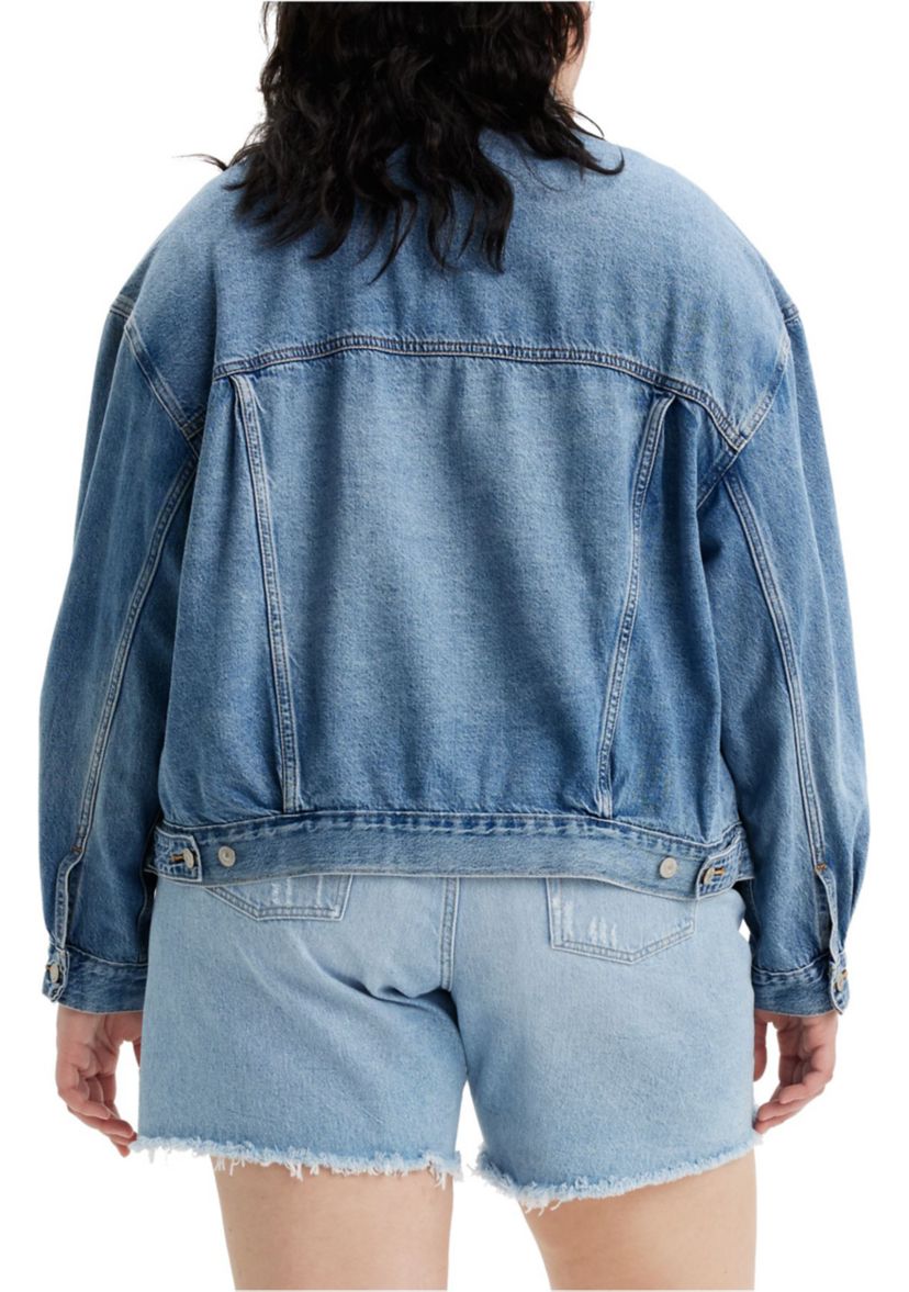 Plus Size 90s Trucker Jacket