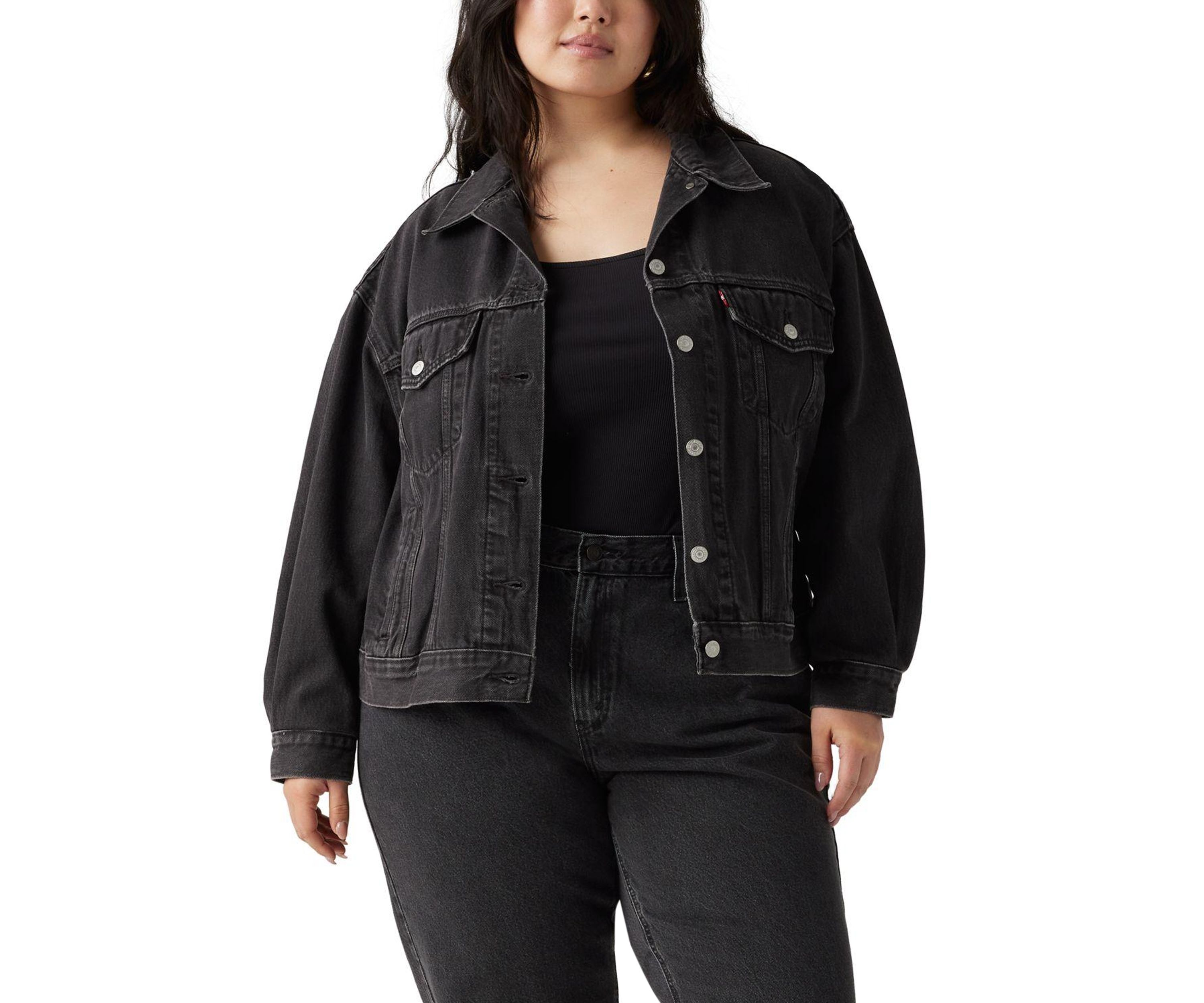 Plus Size 90s Trucker Jacket