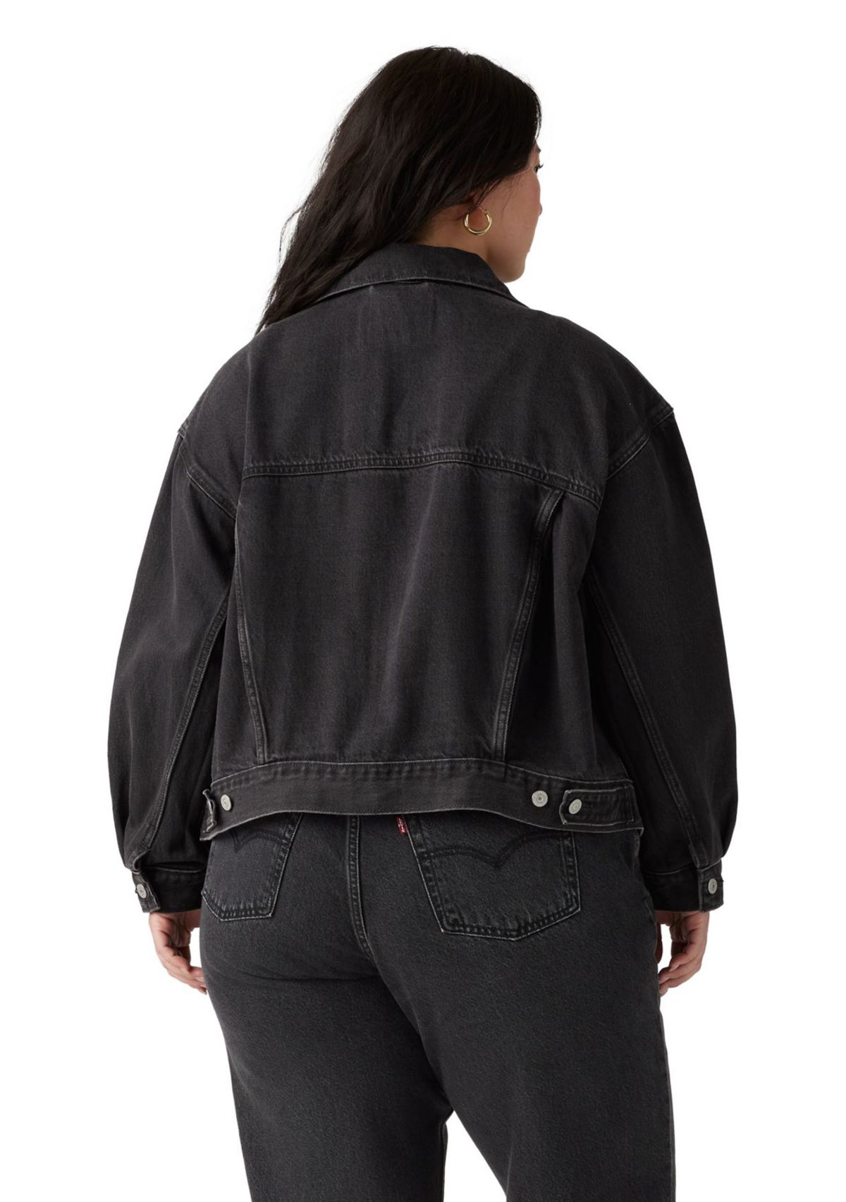 Plus Size 90s Trucker Jacket
