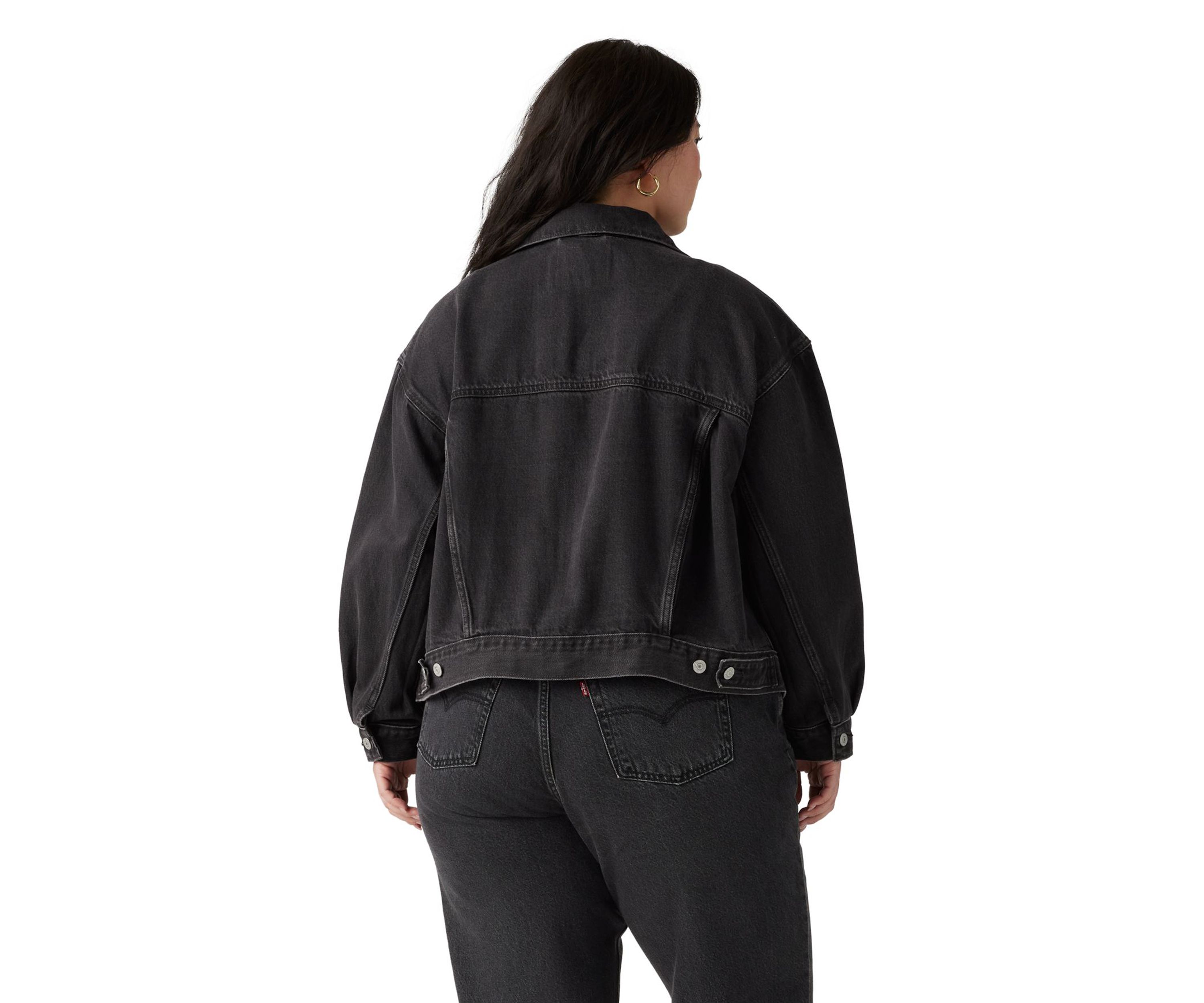 Plus Size 90s Trucker Jacket