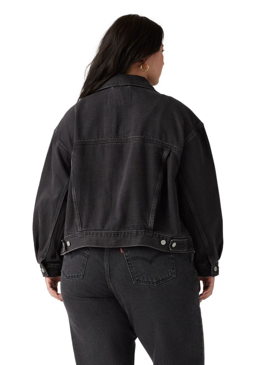 Plus Size 90s Trucker Jacket
