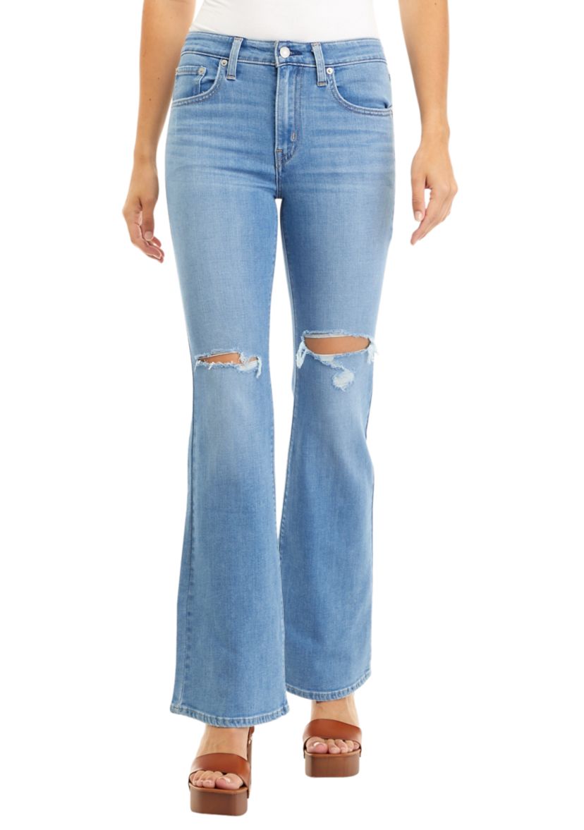 High Rise Flare Lets Talk Jeans