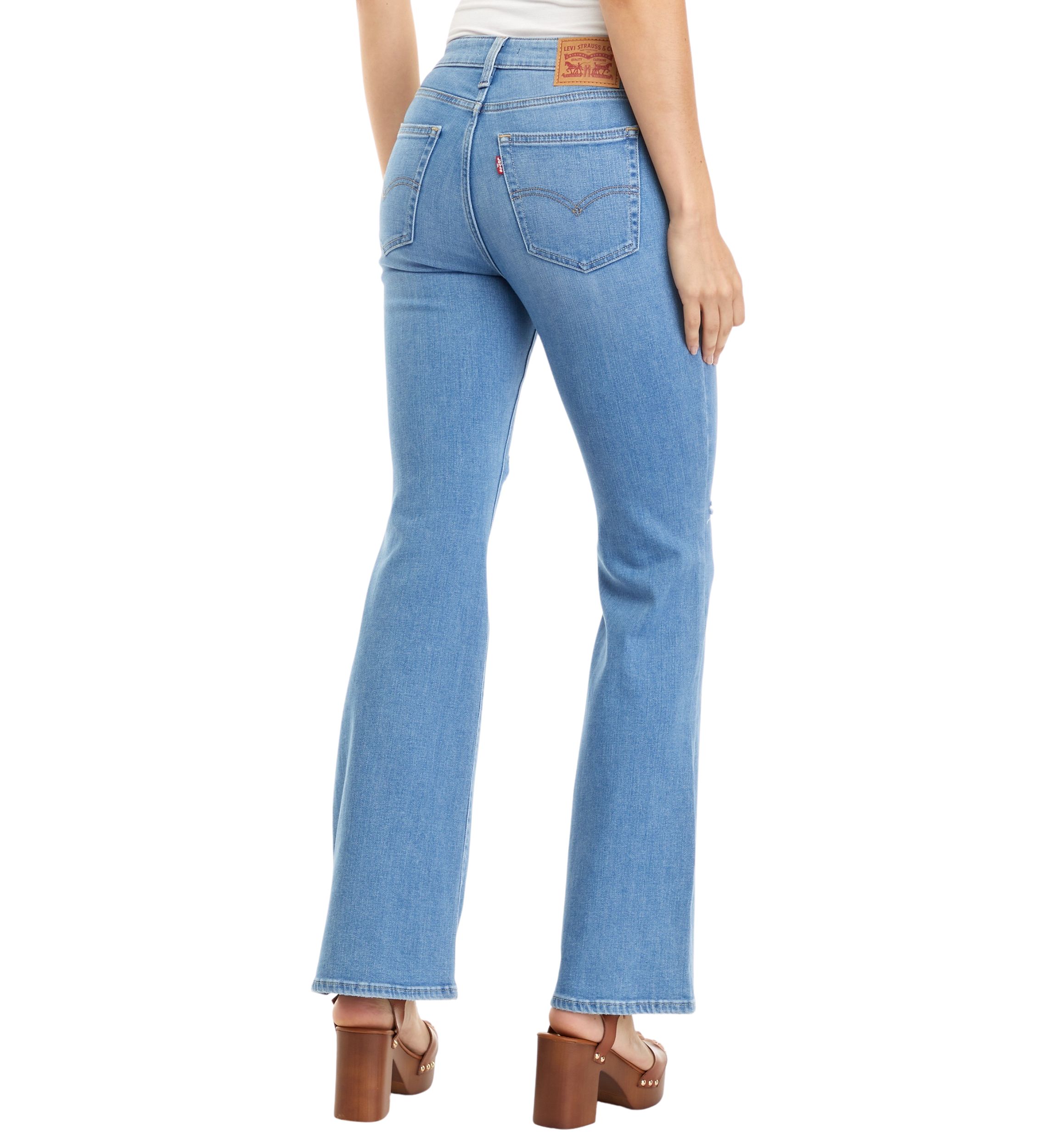 High Rise Flare Lets Talk Jeans