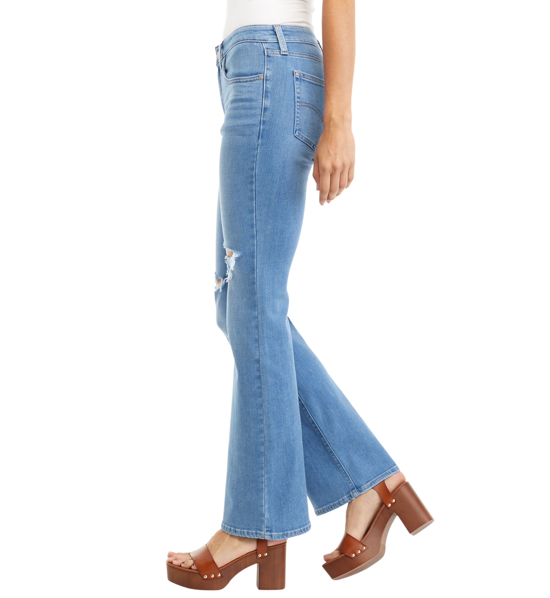 High Rise Flare Lets Talk Jeans