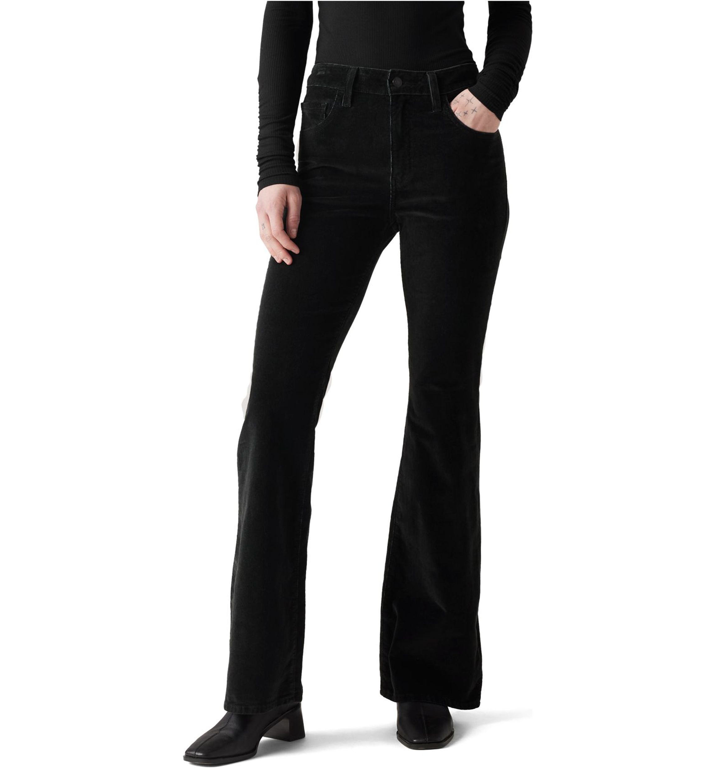 High Rise Flare Jeans