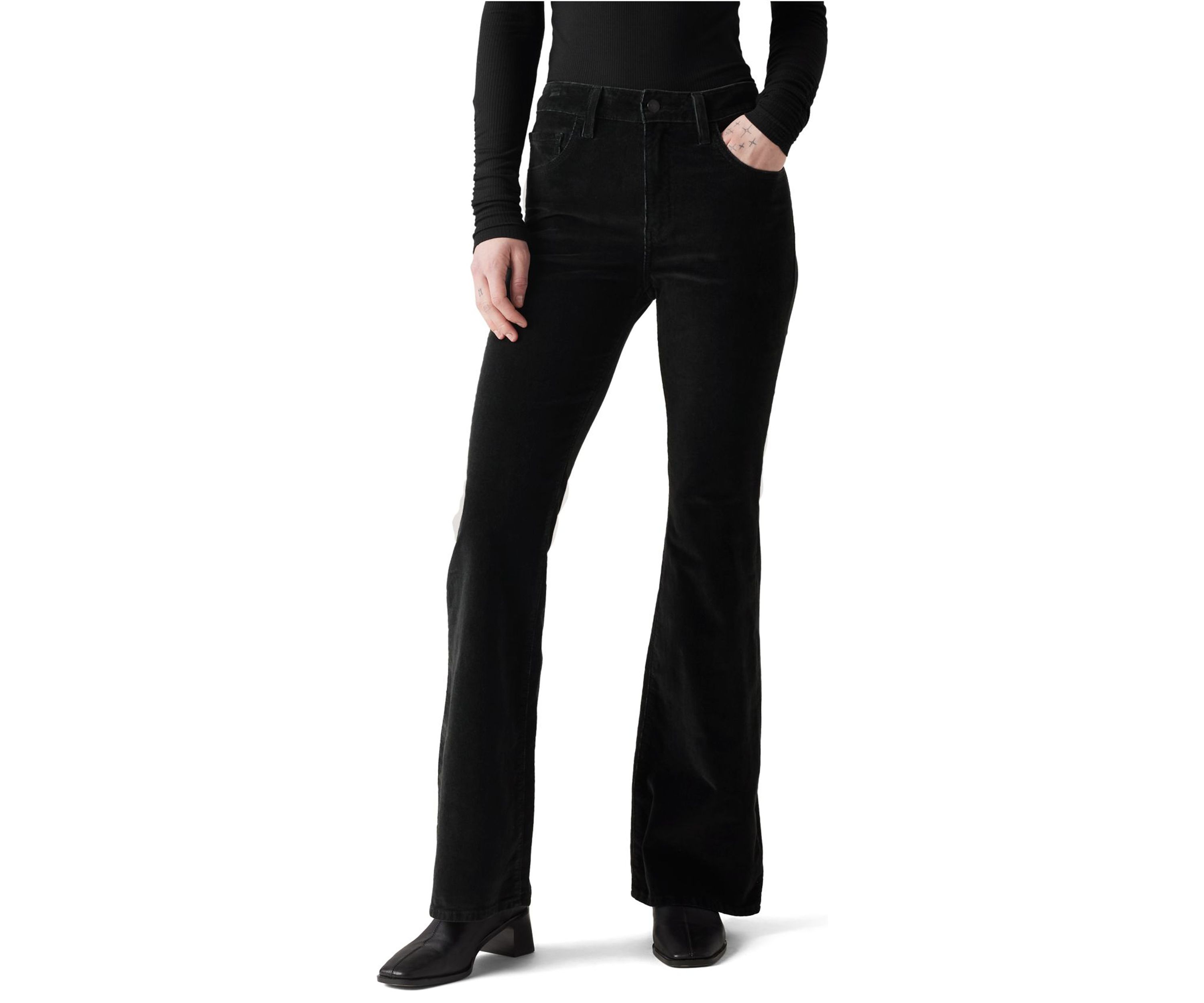 High Rise Flare Jeans
