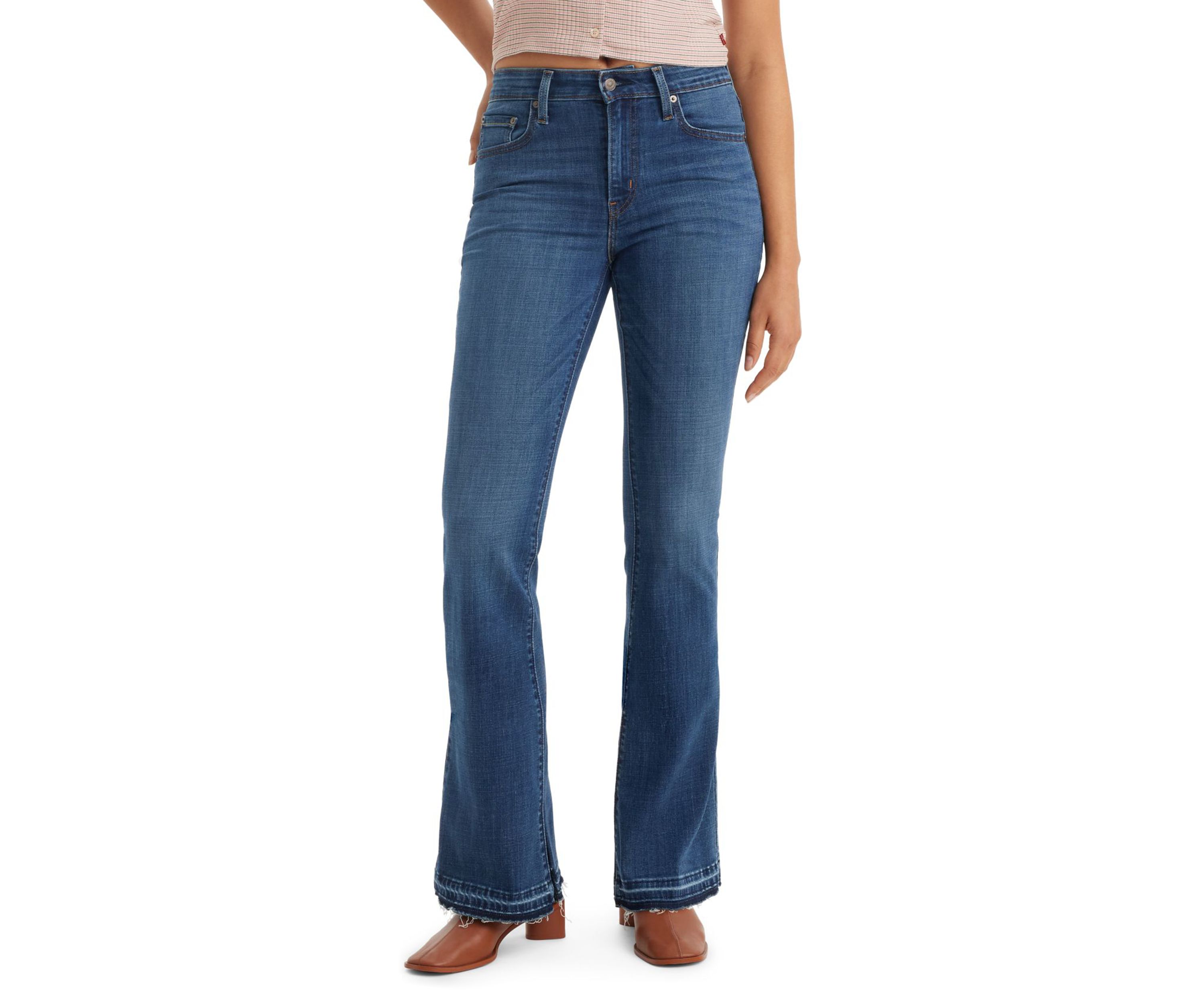 High Rise Flare Jeans