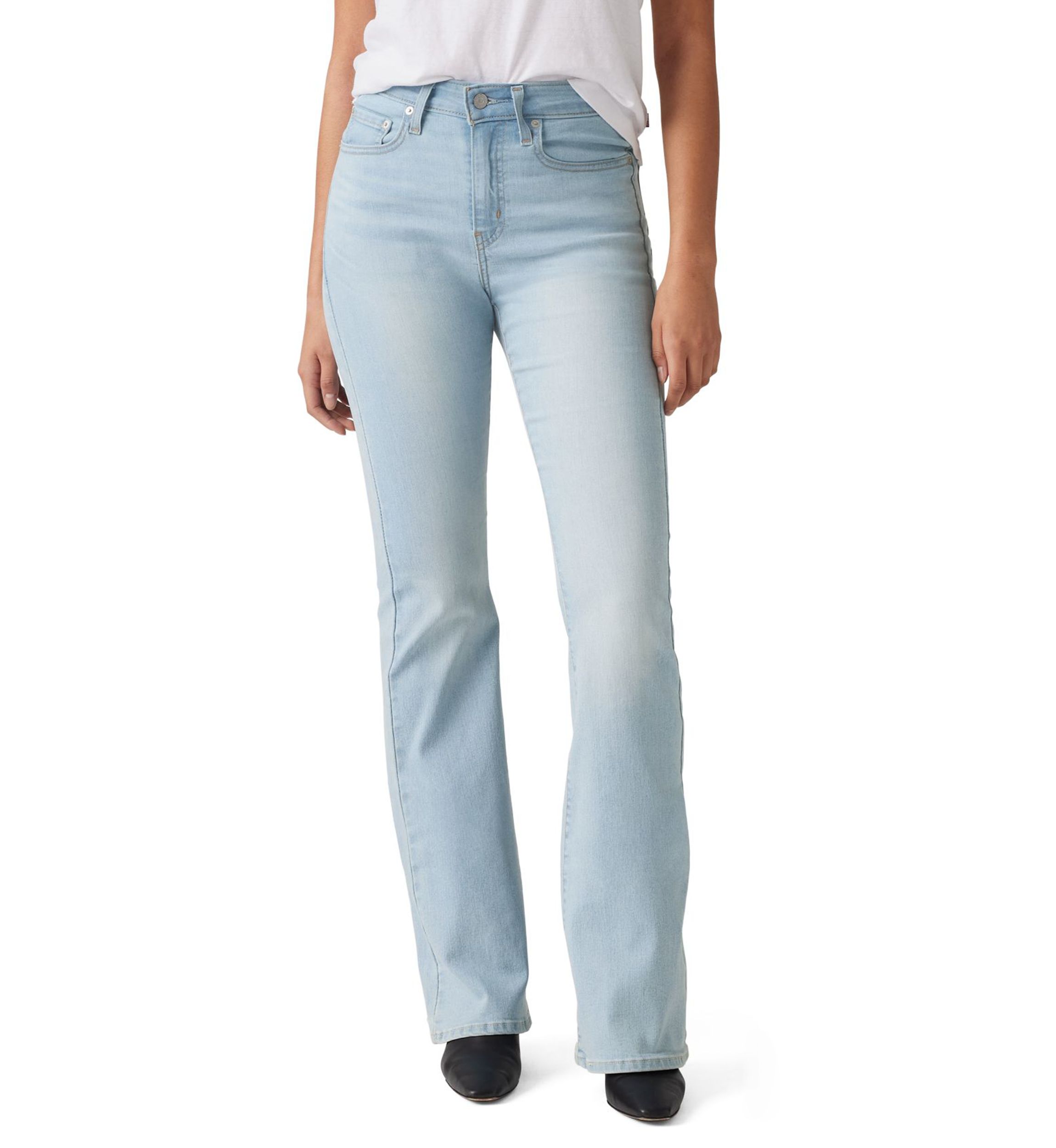 High Rise Flare Jeans