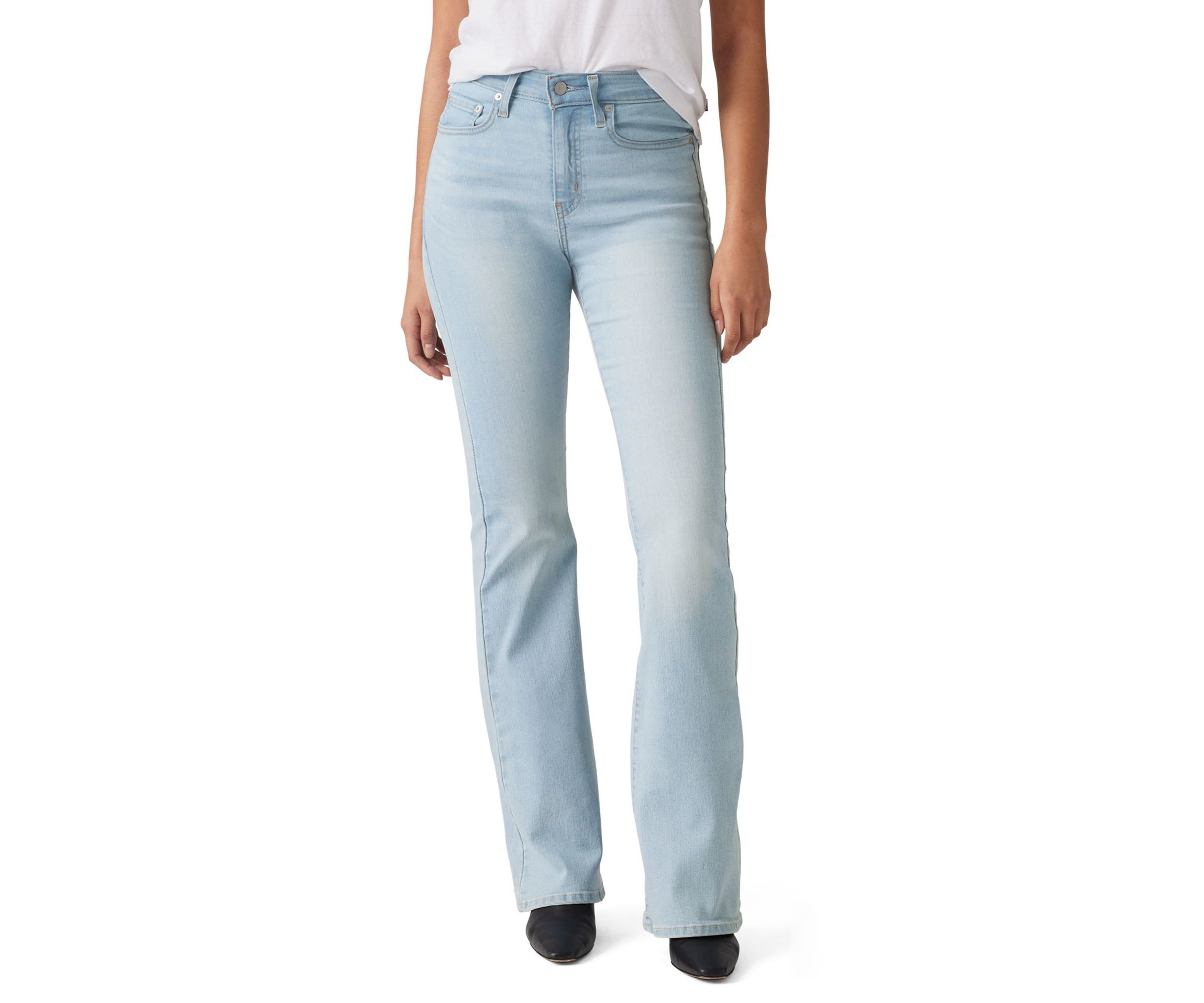 High Rise Flare Jeans