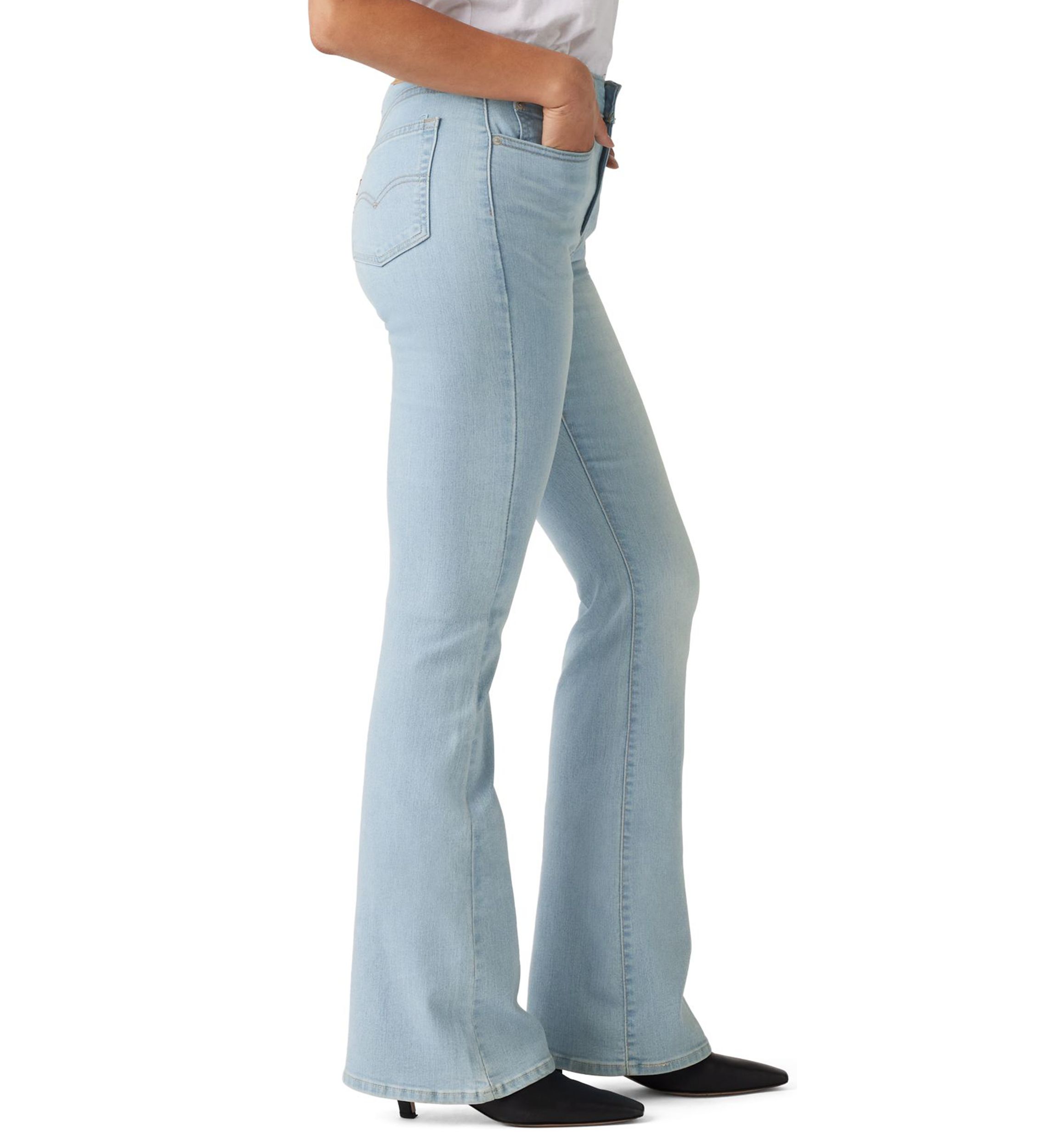 High Rise Flare Jeans