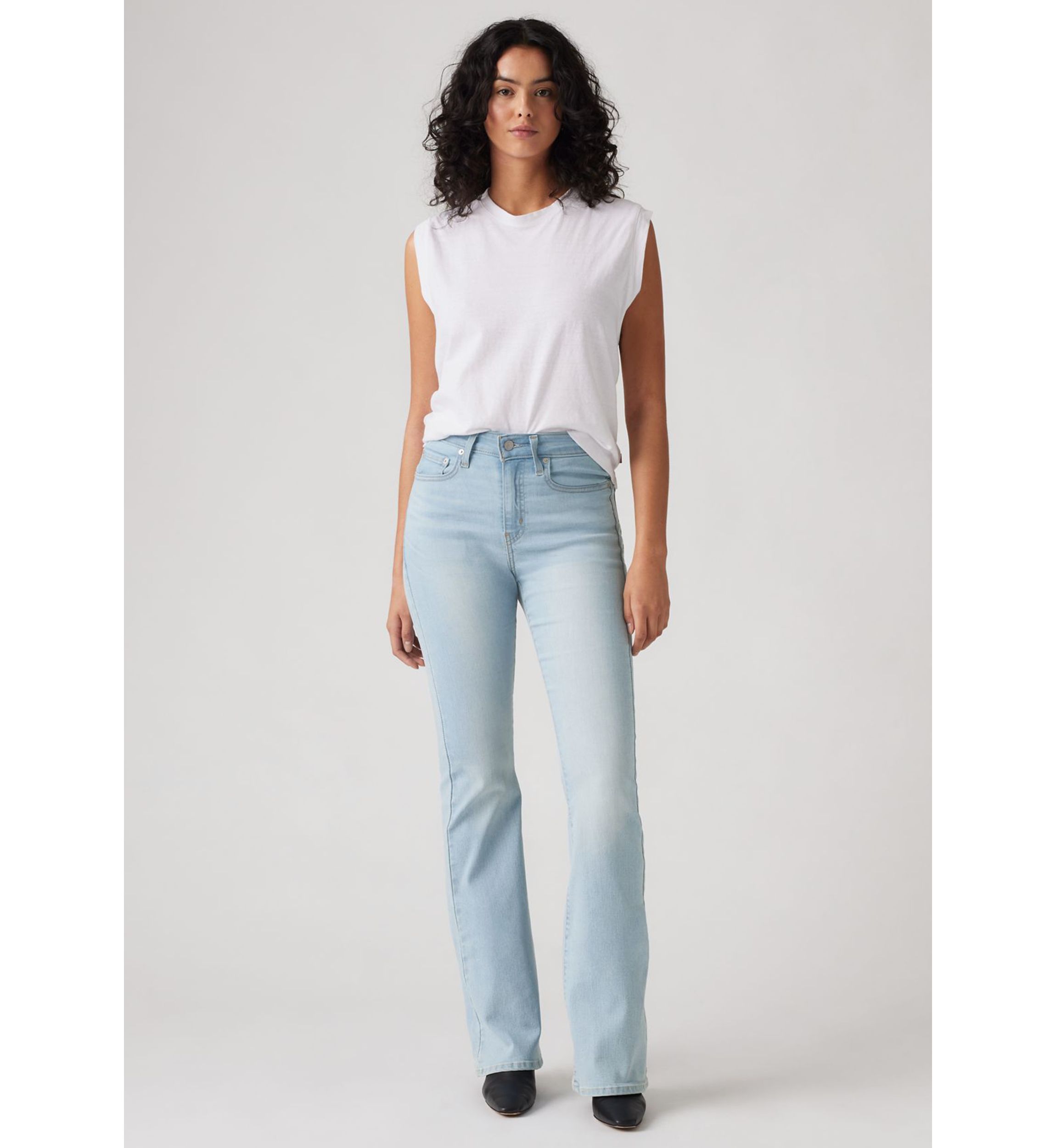 High Rise Flare Jeans