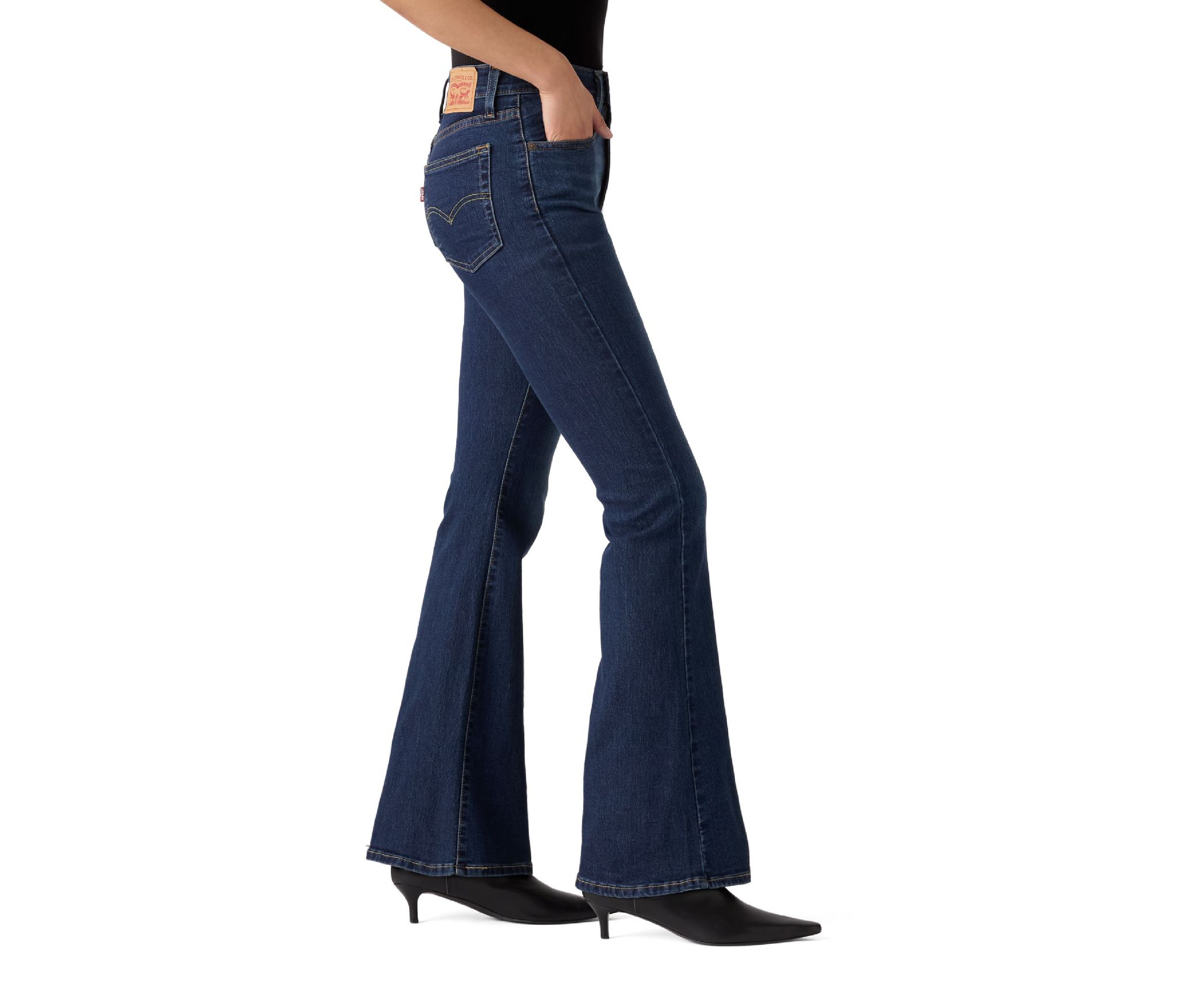 High Rise Flare Jeans 