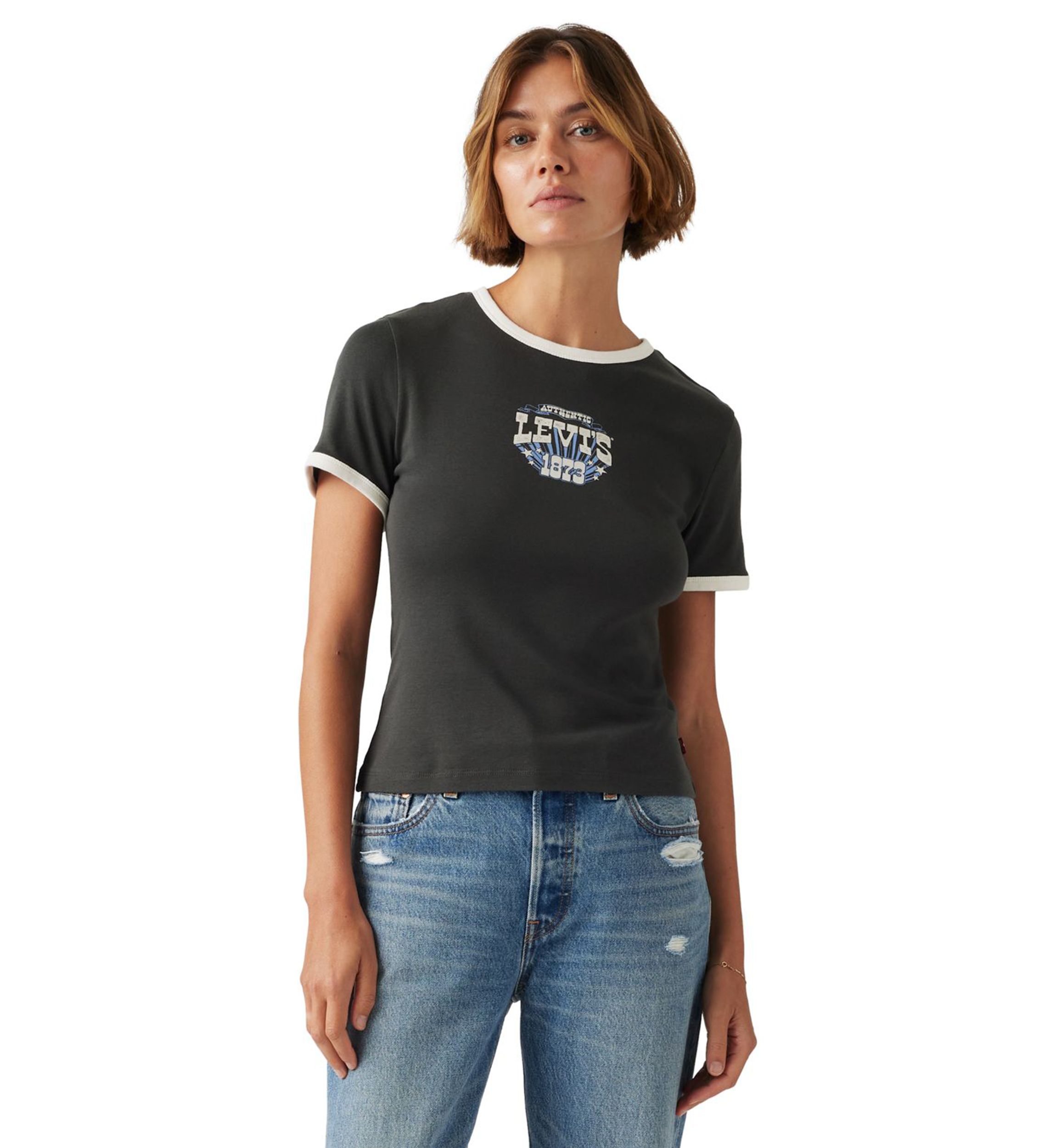 Womens Logo Graphic T-Shirt