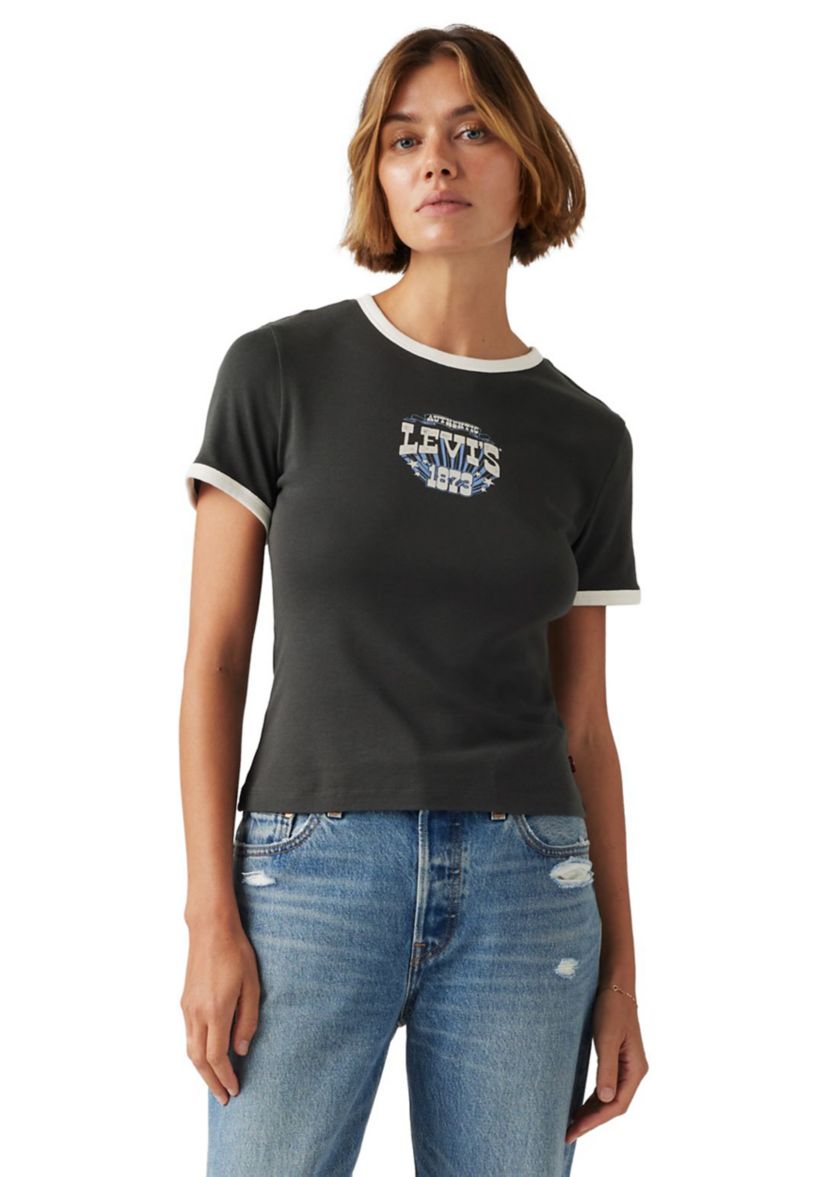 Womens Logo Graphic T-Shirt