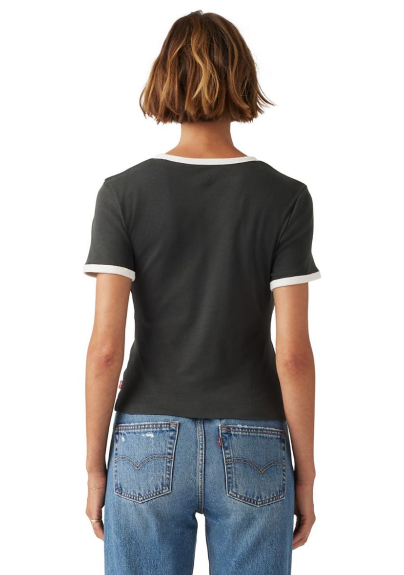 Womens Logo Graphic T-Shirt
