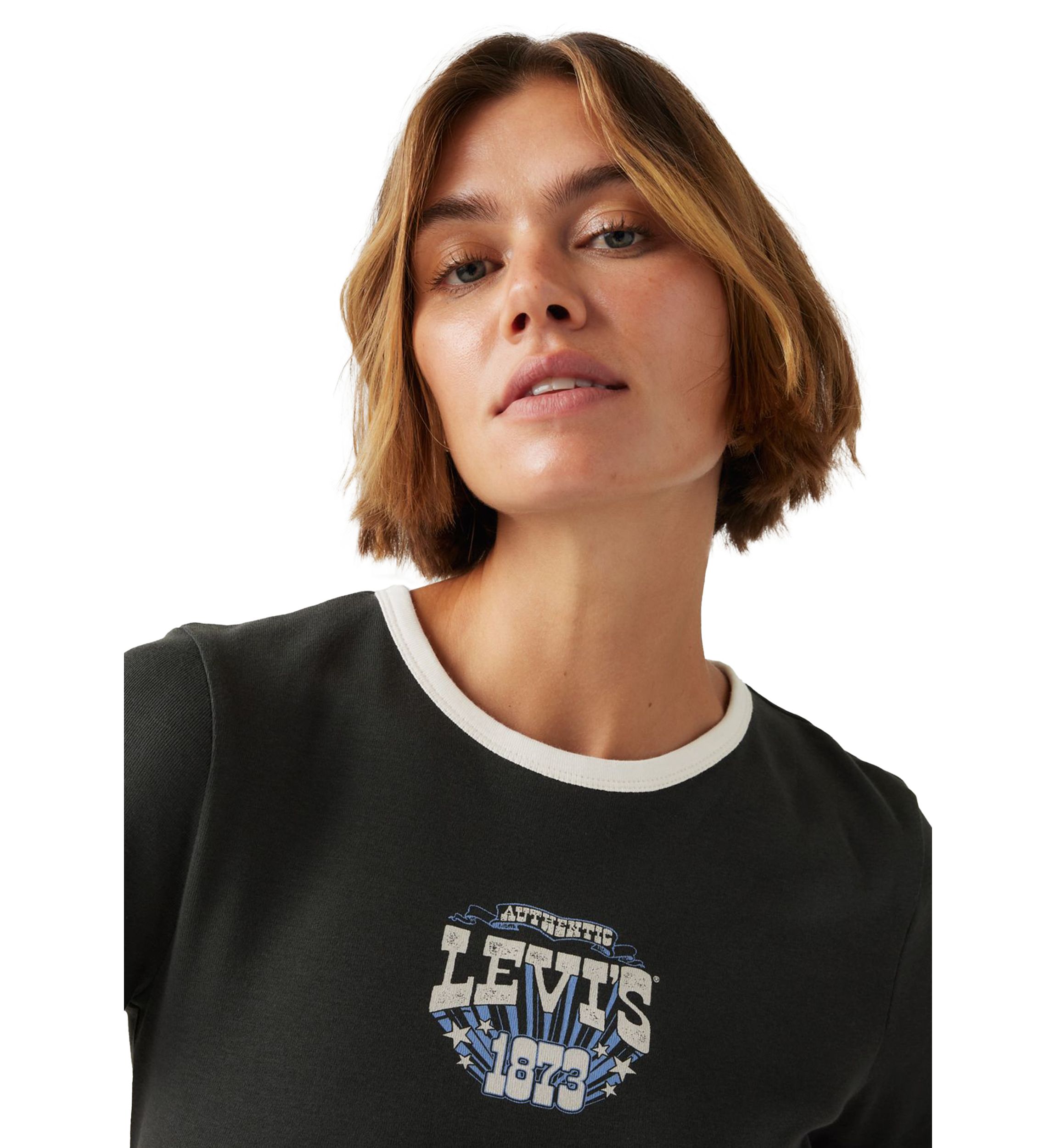 Womens Logo Graphic T-Shirt