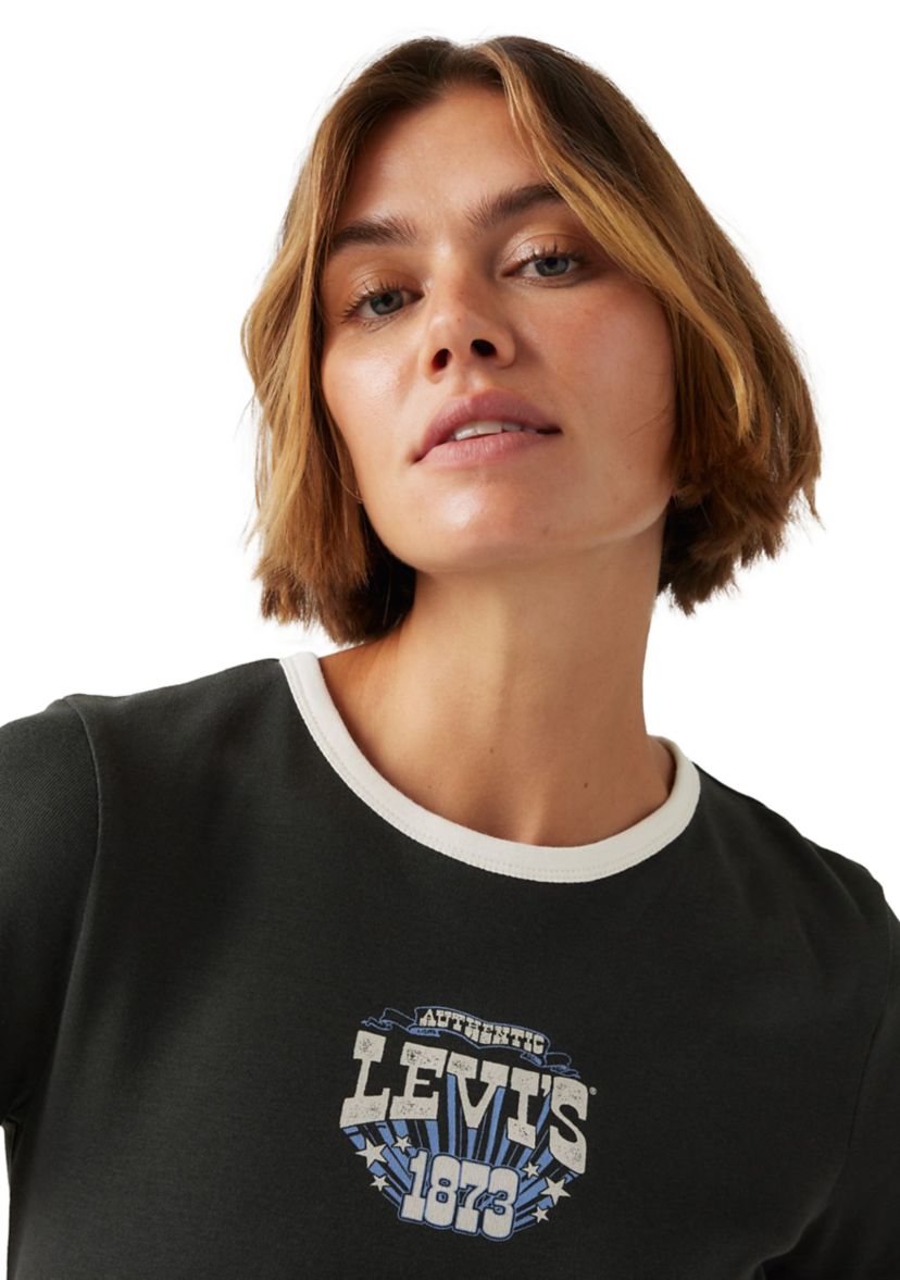 Womens Logo Graphic T-Shirt