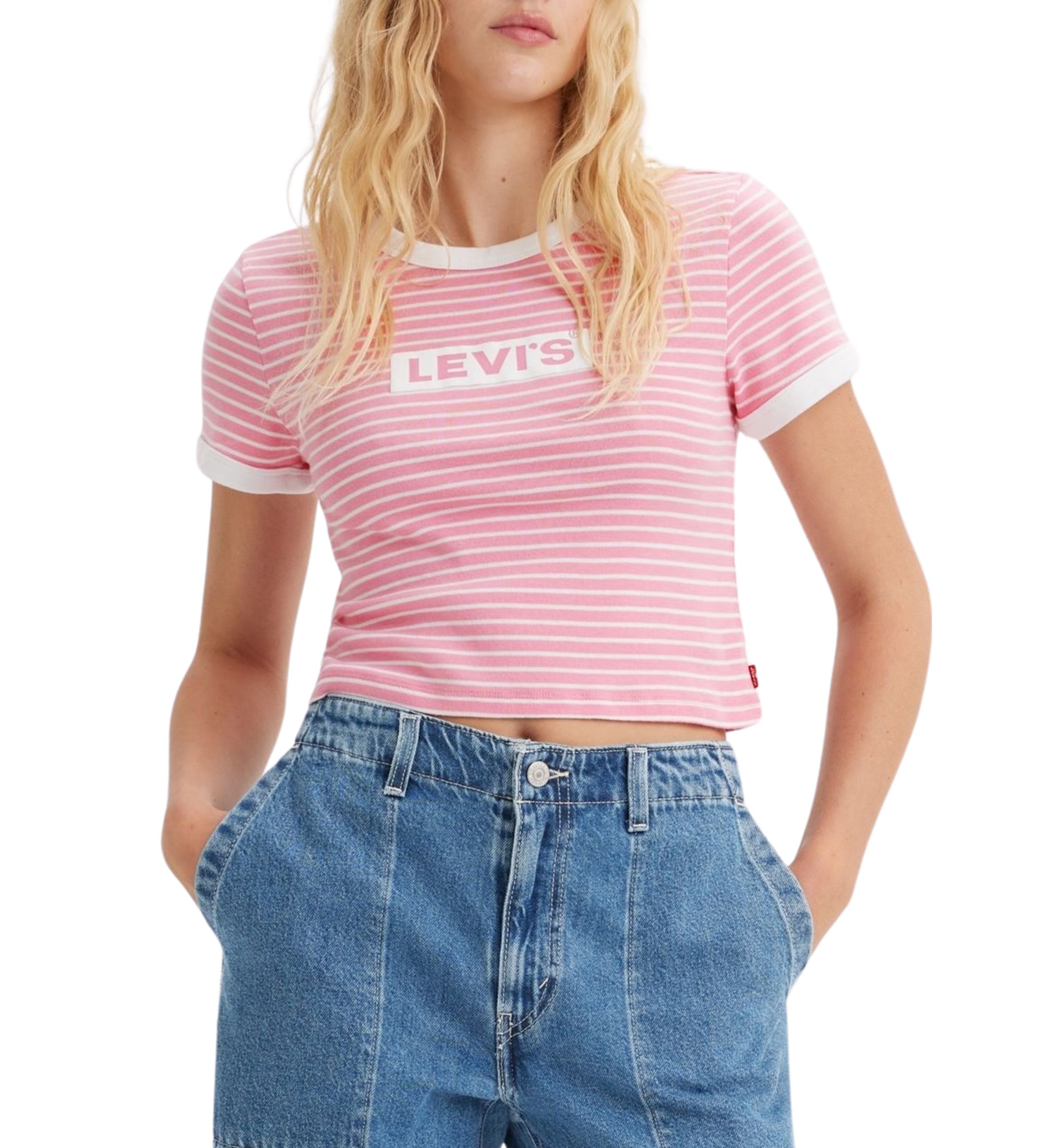 Graphic Ringer Mini T-Shirt