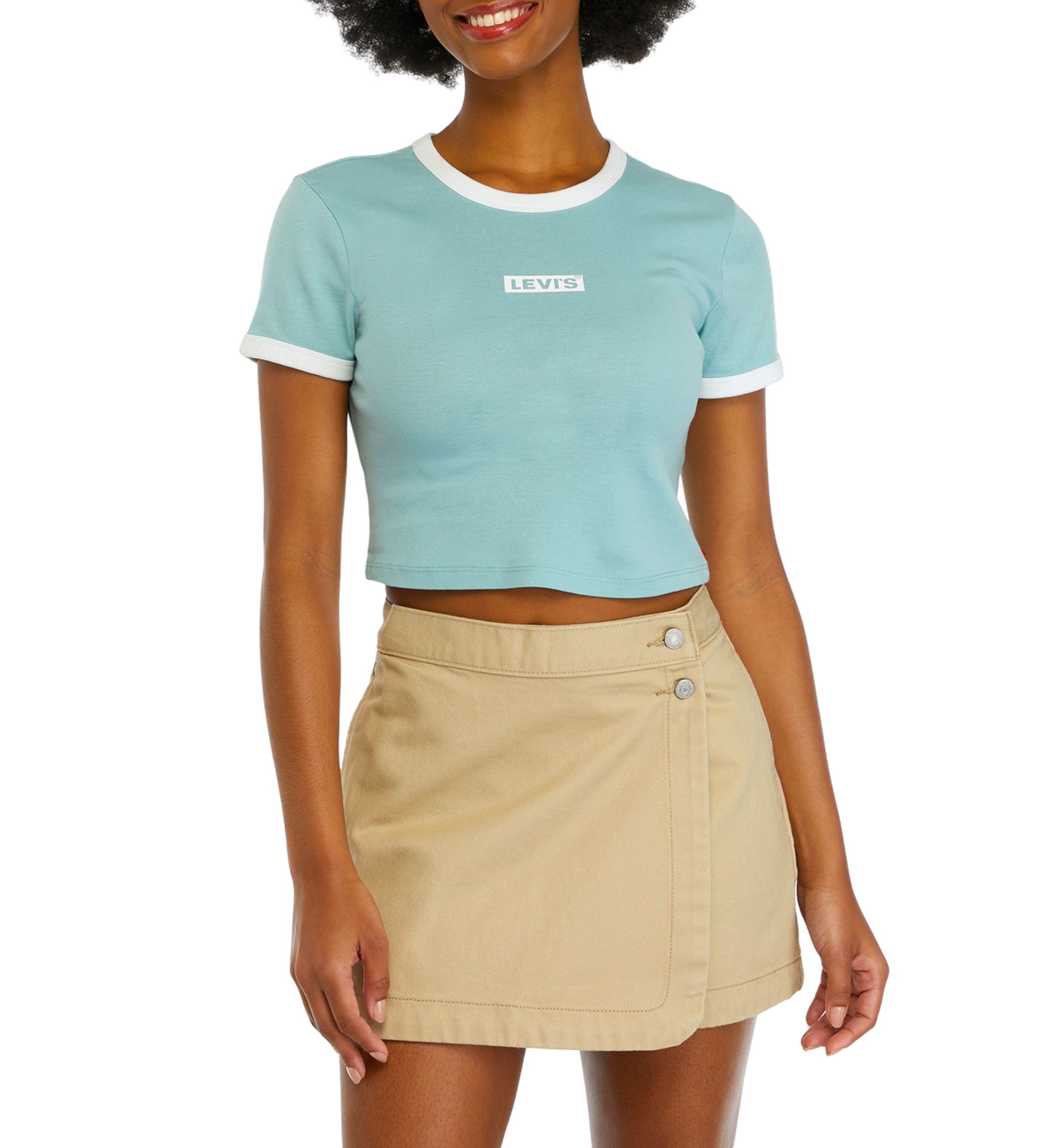 Mini Ringer Graphic T-Shirt 