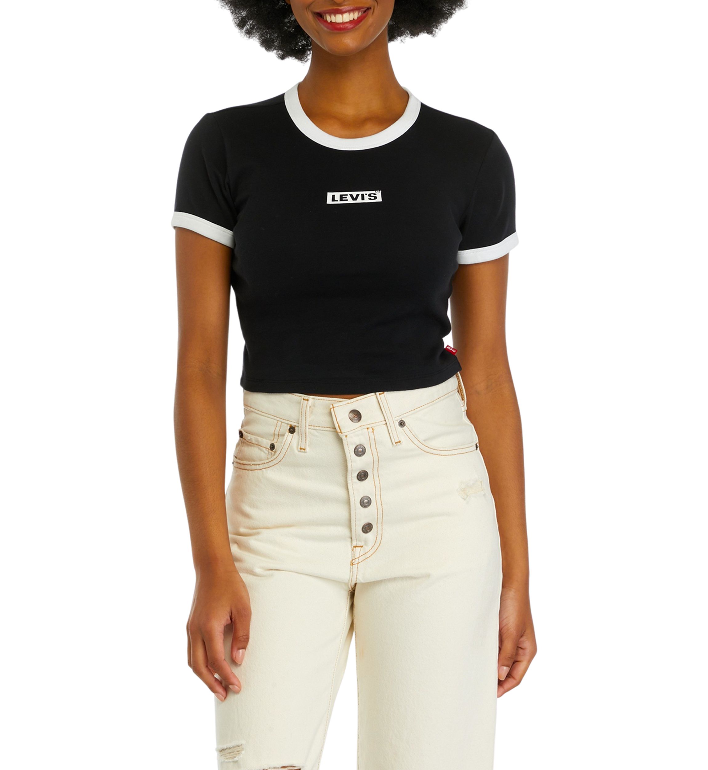 Mini Ringer Graphic T-Shirt 