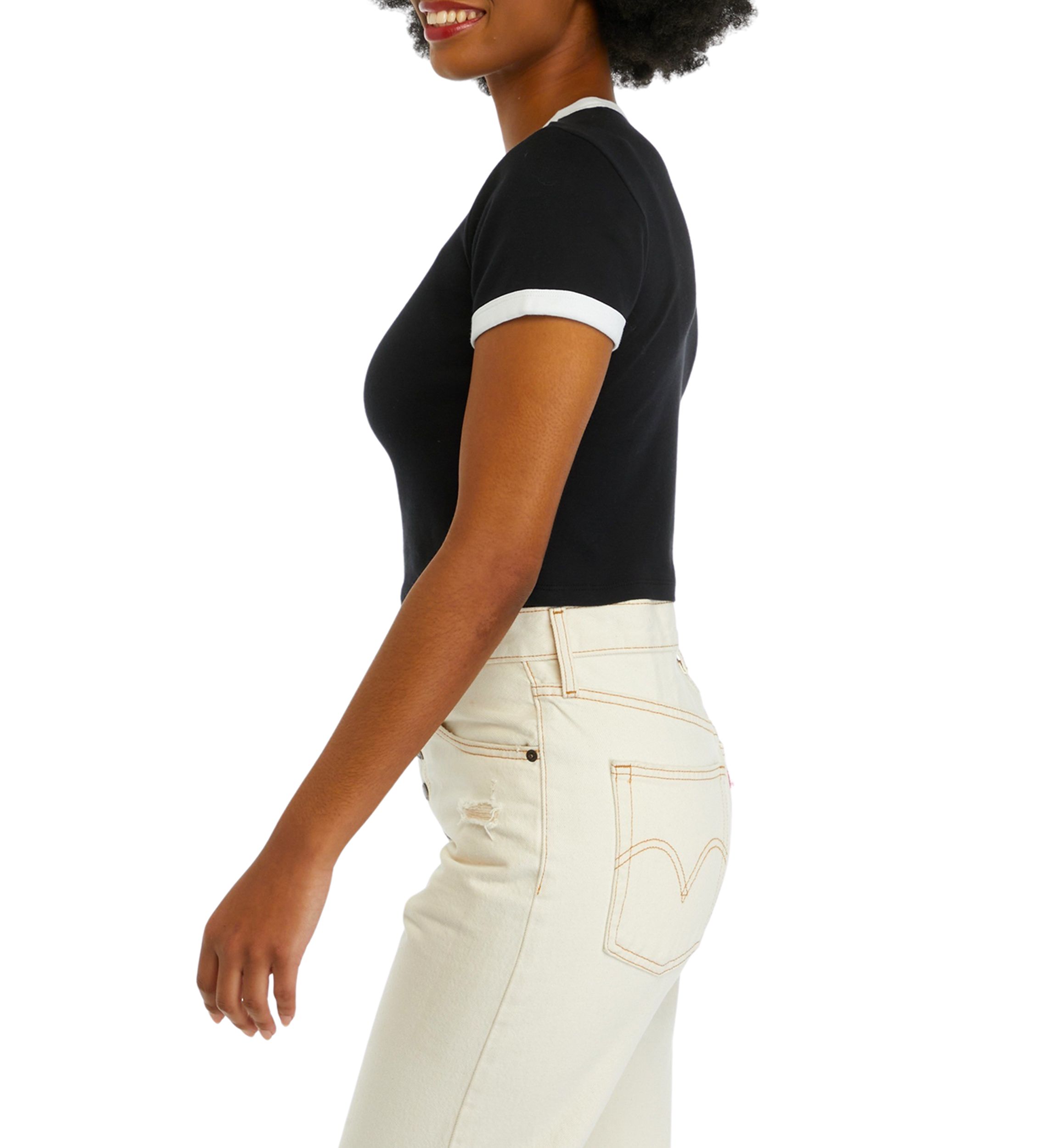 Mini Ringer Graphic T-Shirt 