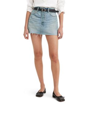 Levis Womens Woven Minutes Mini Skirt 30