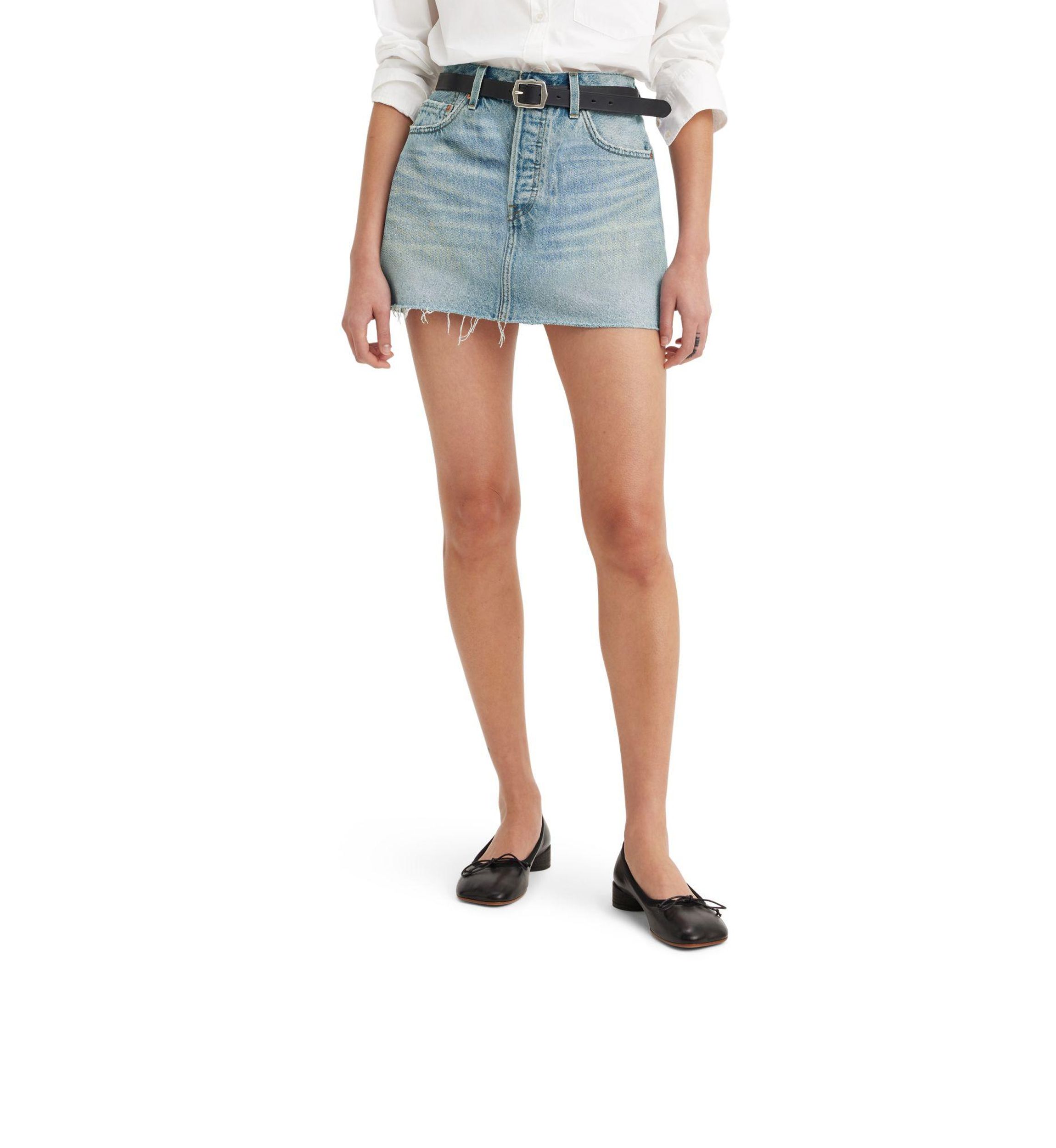 Woven Minutes Mini Skirt