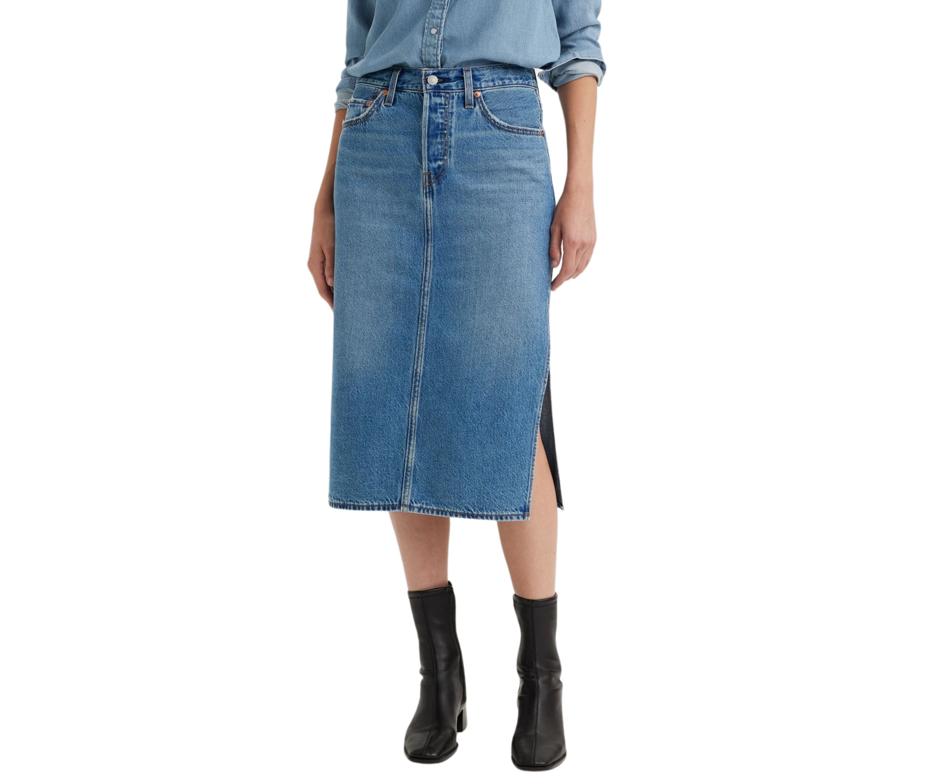 Side Slit Skirt