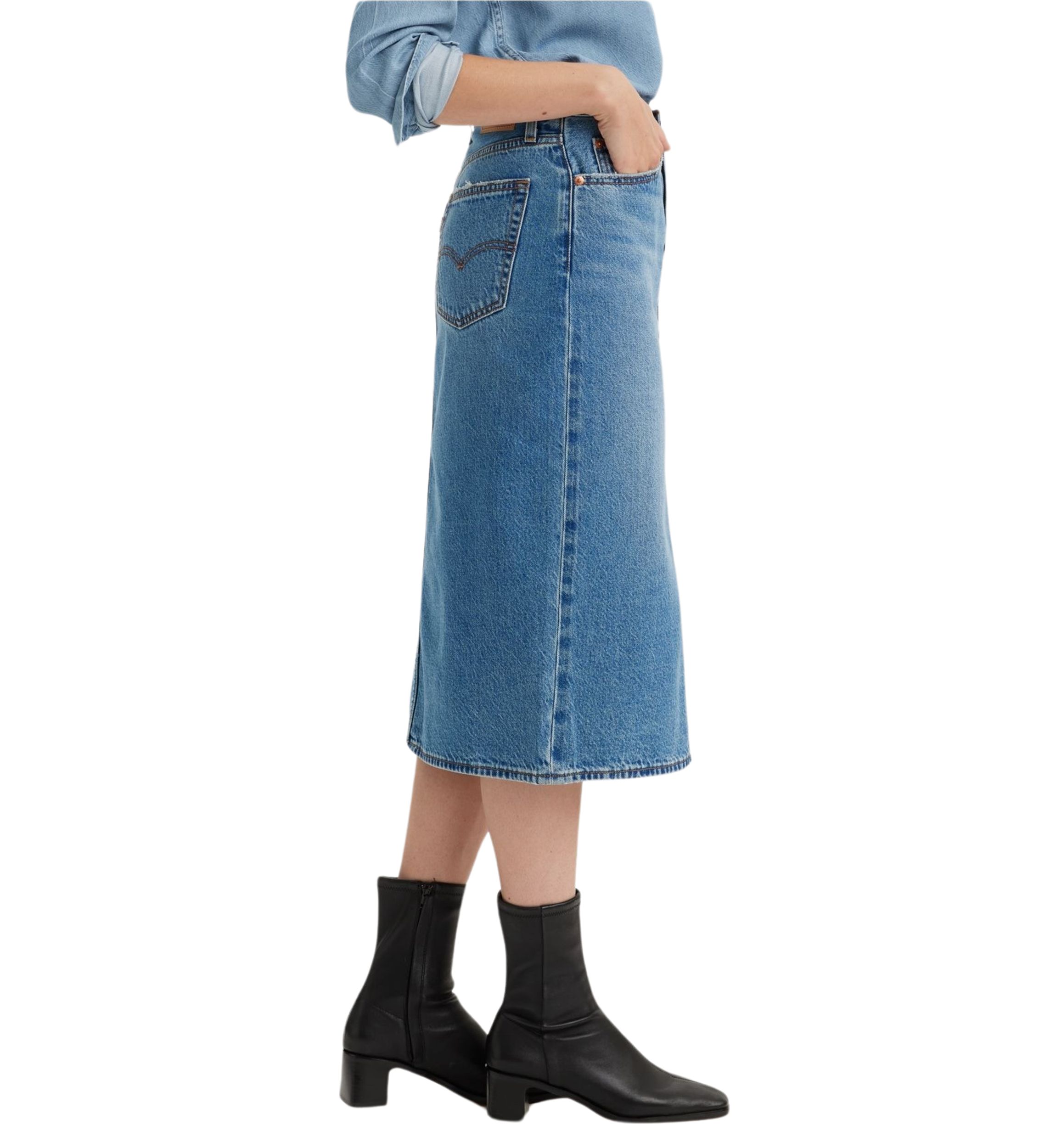 Side Slit Skirt