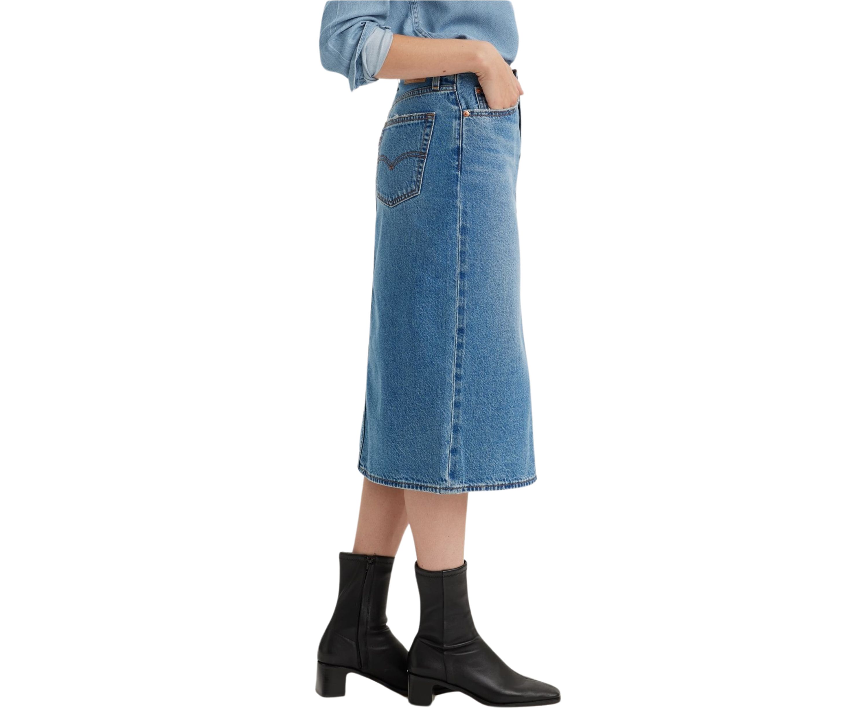 Side Slit Skirt