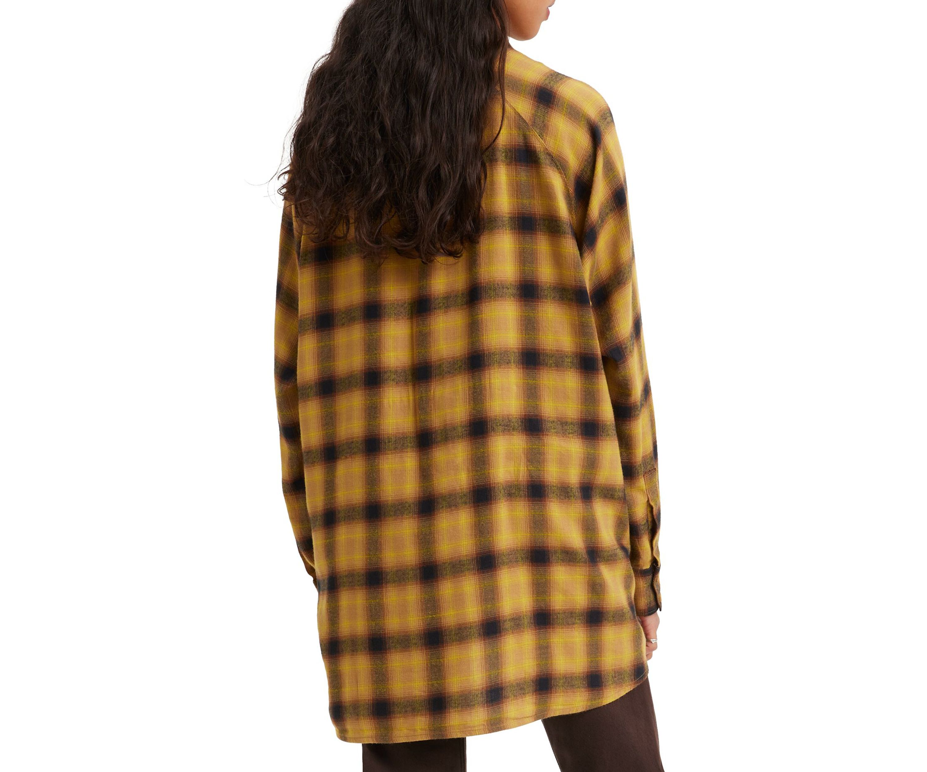 Linda Plaid Dijon Shirt