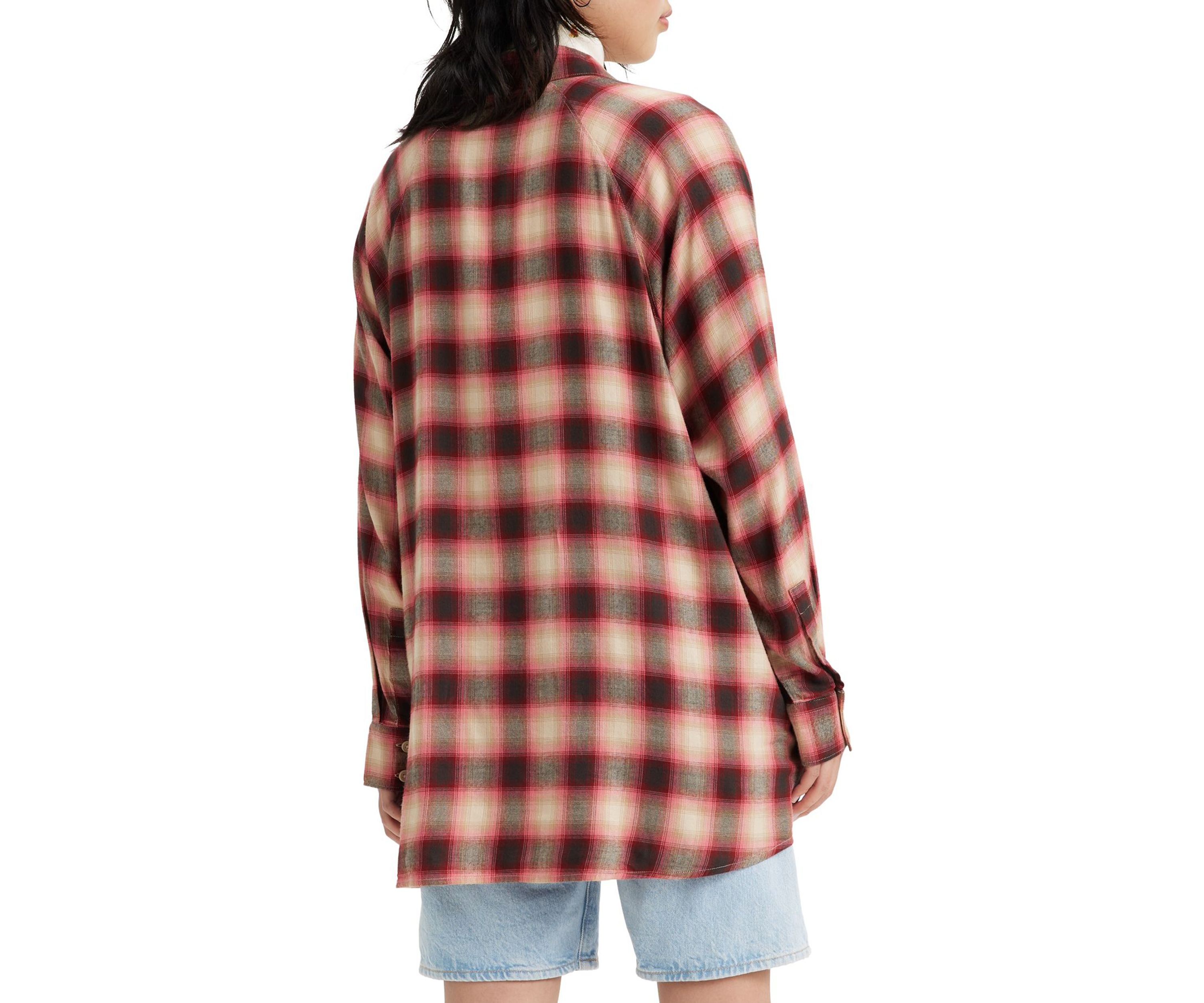 James Plaid Syrah Raglan Shirt