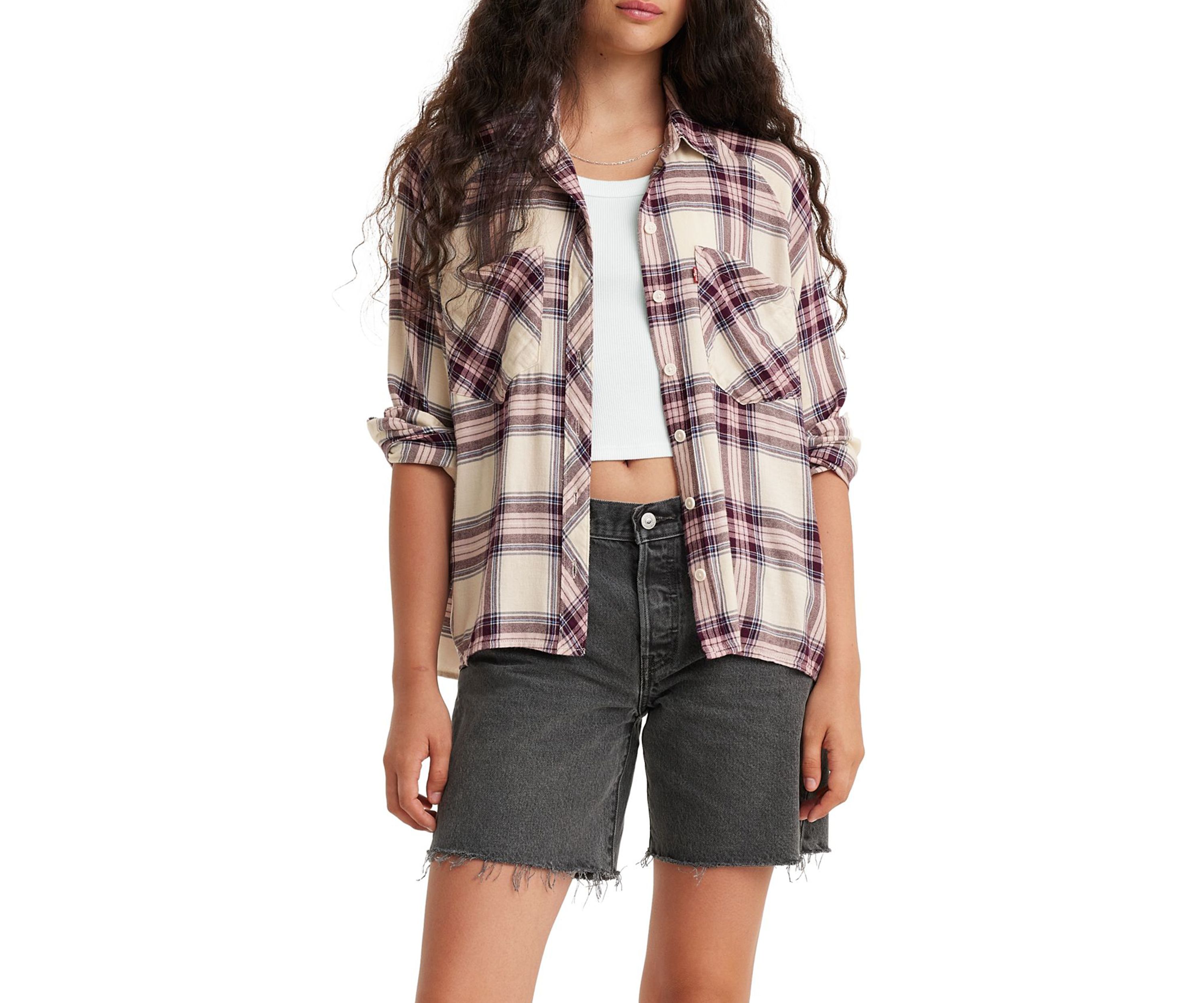 Farrah Plaid Shirt