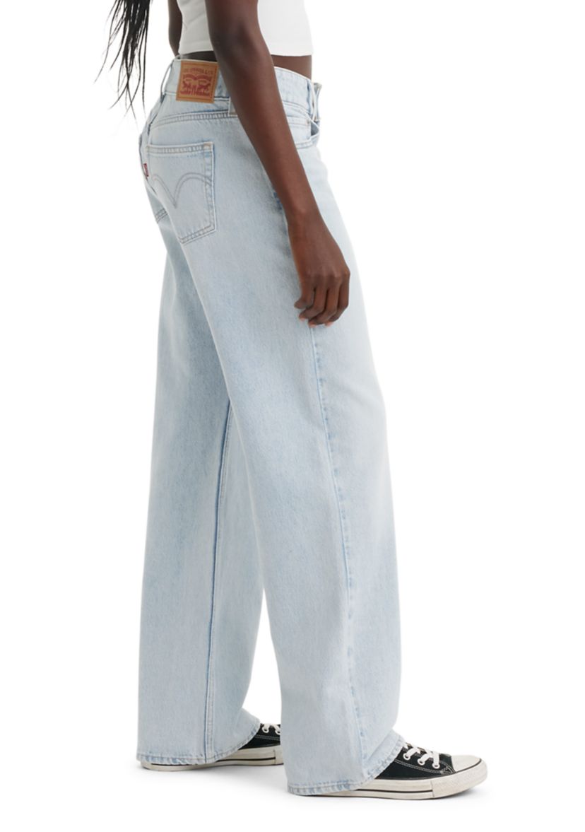 Womens Low-Rise Superlow Loose Jeans
