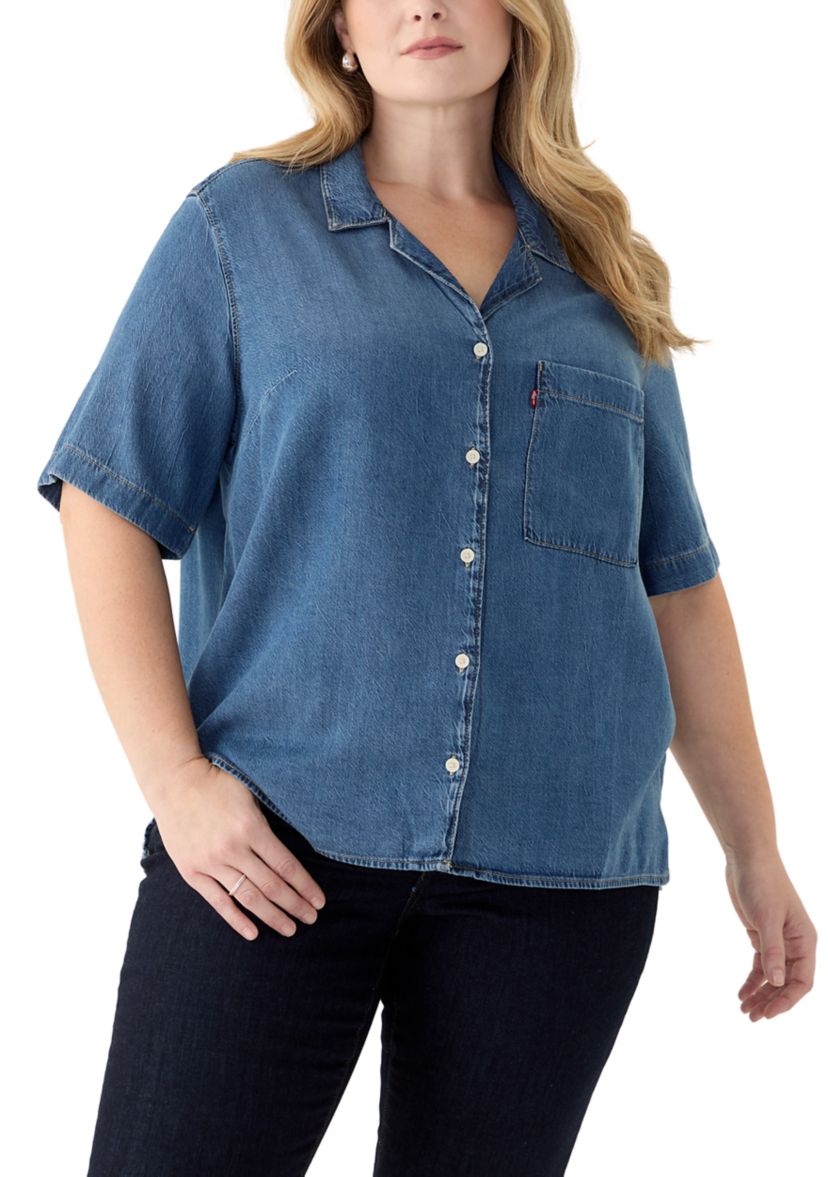 Plus Size Joyce Resort Shirt