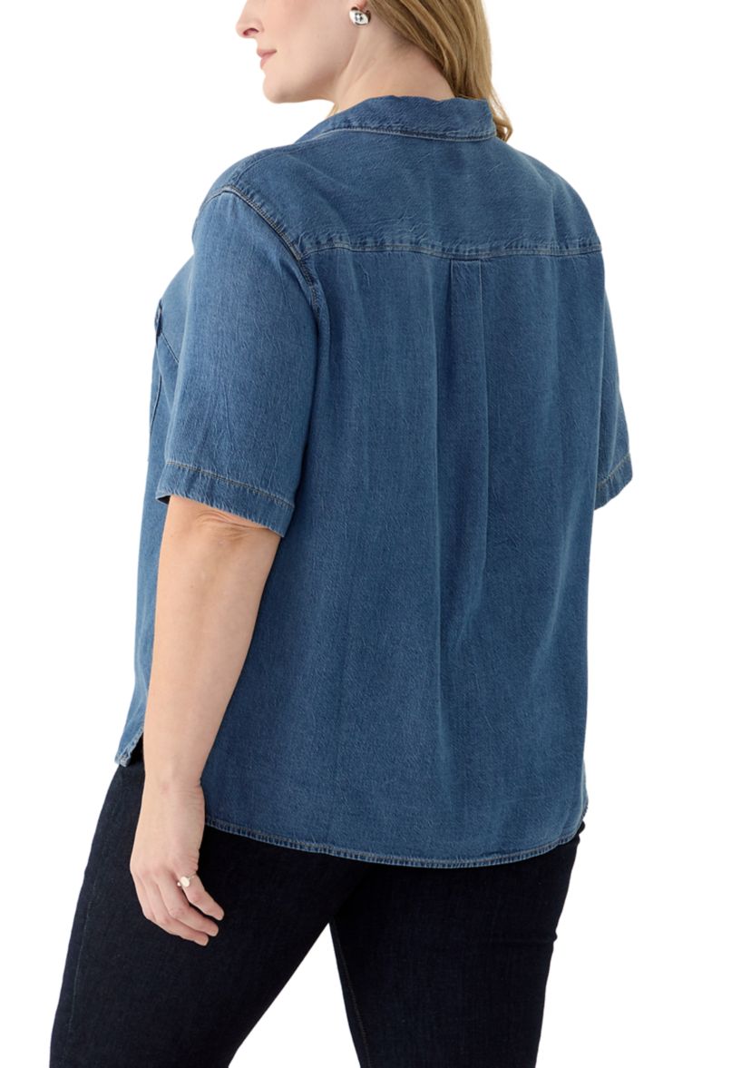 Plus Size Joyce Resort Shirt