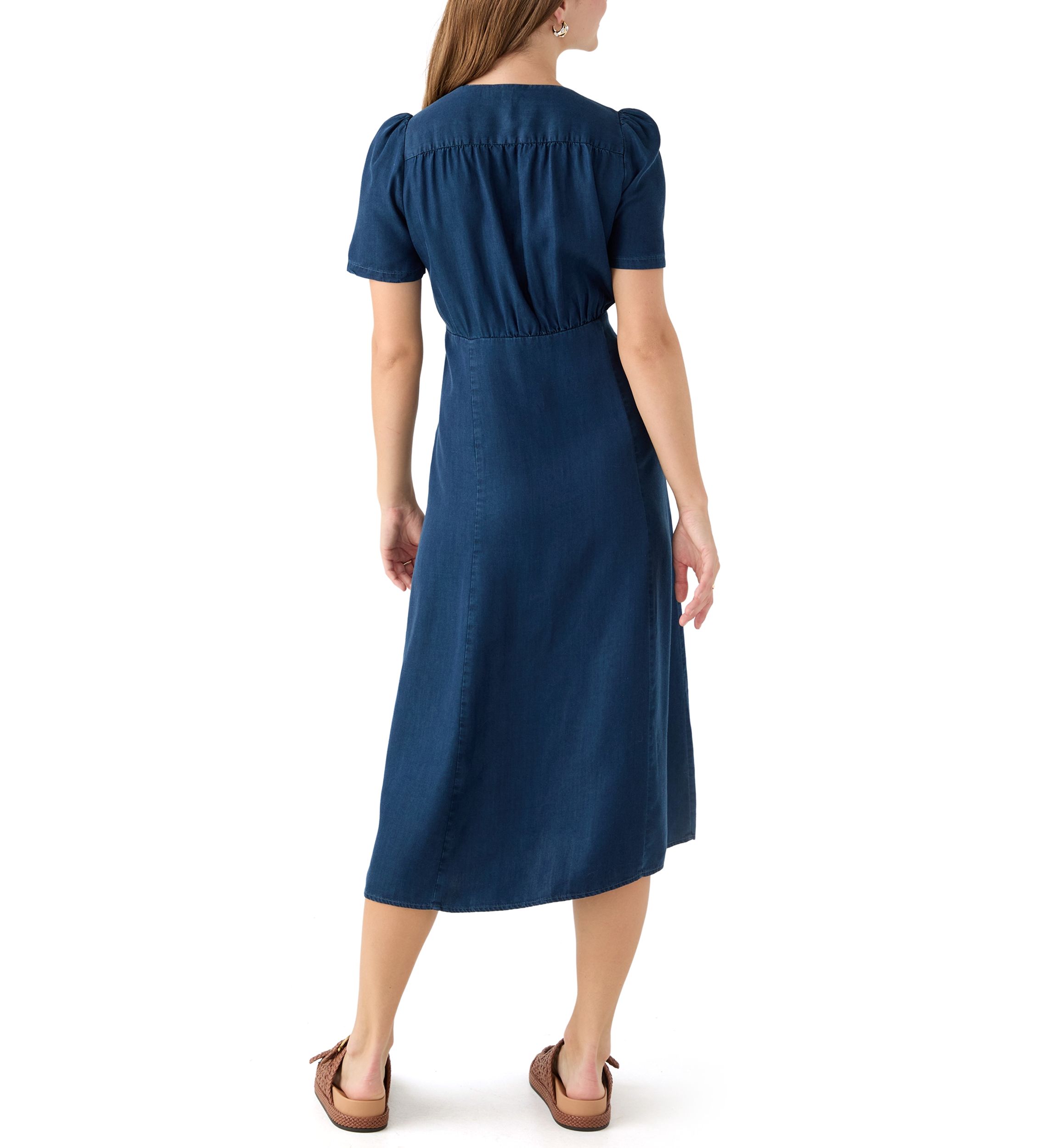 Sabrina Short Sleeve Midi Dress