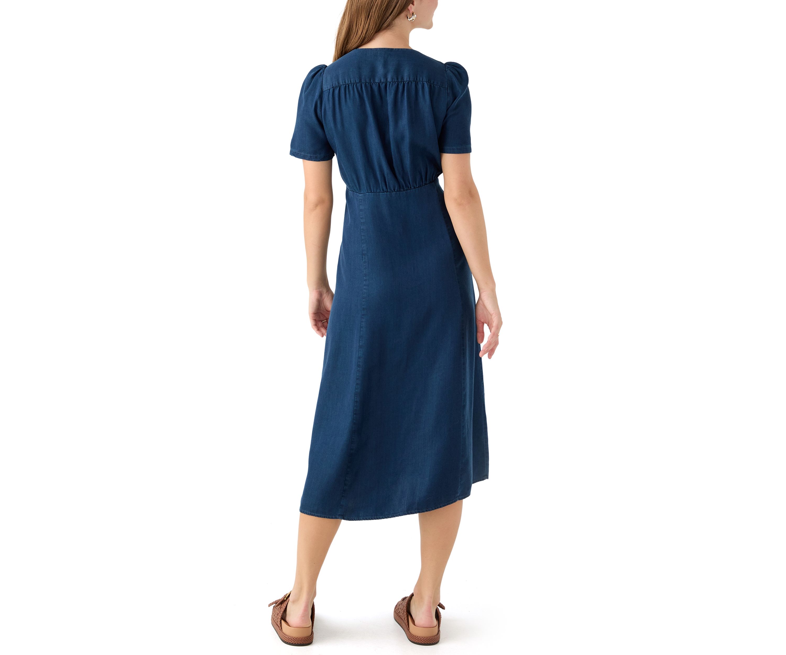 Sabrina Short Sleeve Midi Dress