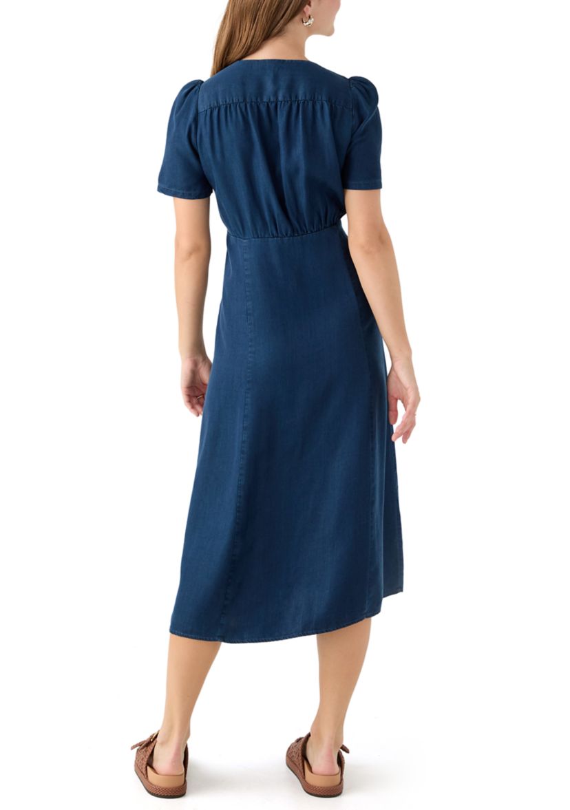 Sabrina Short Sleeve Midi Dress