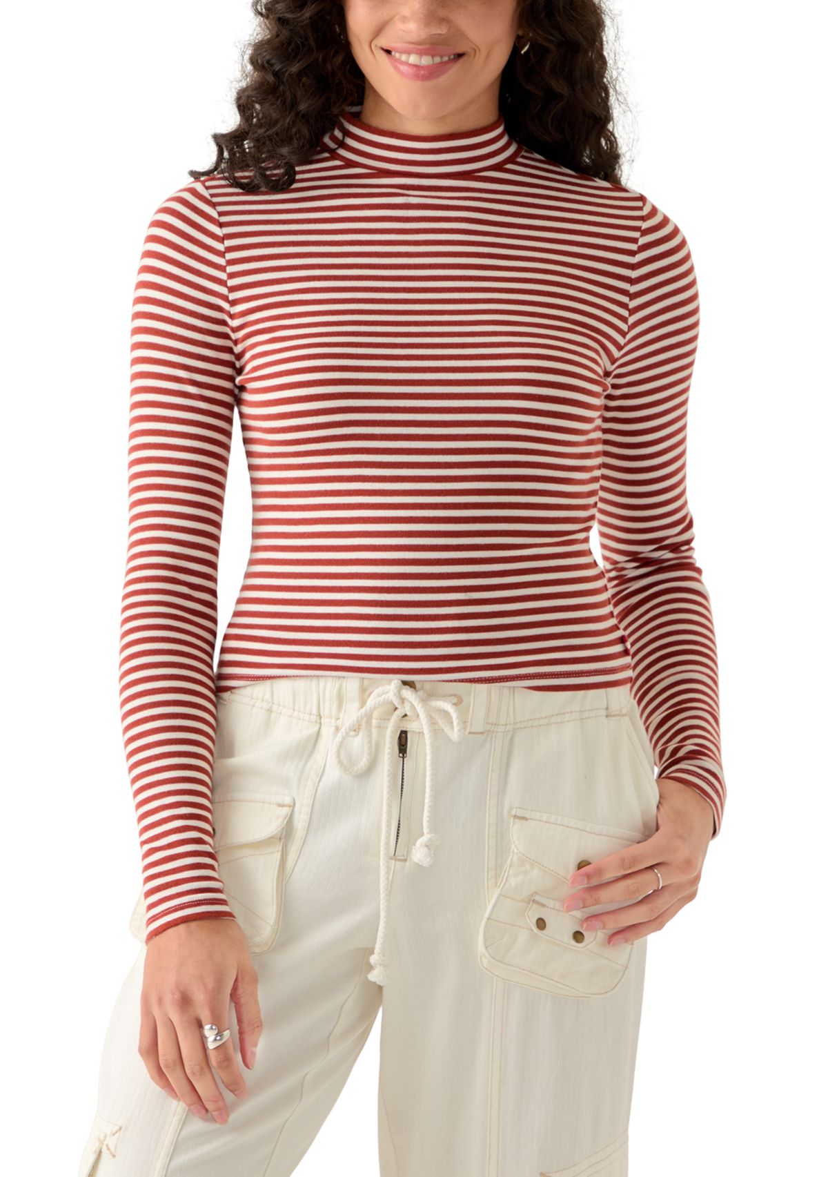 Effortless Long Sleeve Striped Shirt