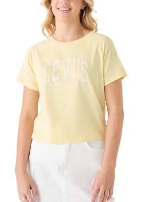 Levi's Women's Graphic Game Day Embroidered Flower T-Shirt