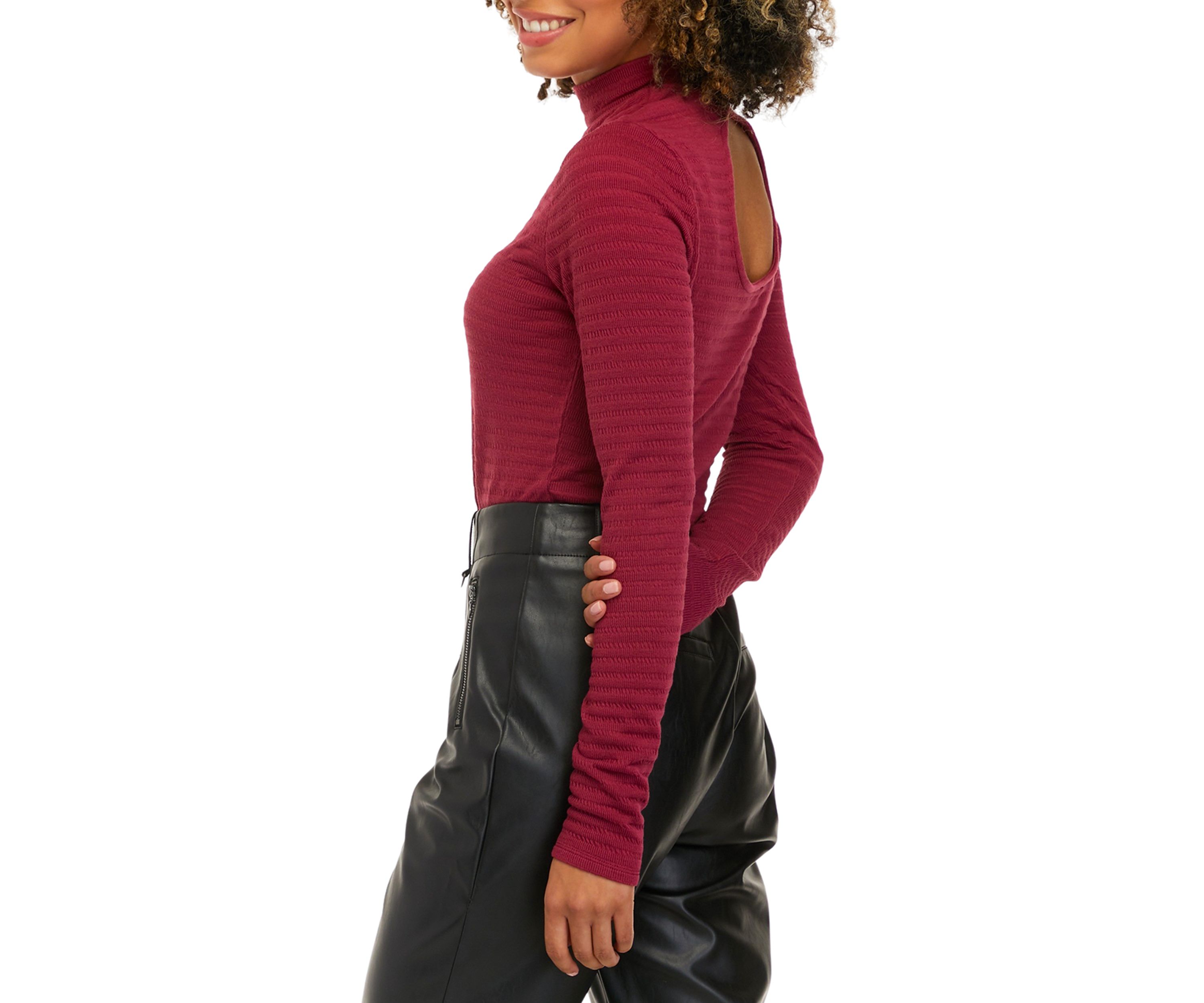 Puckered Knit Bodysuit