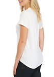 Womens Short Sleeve USA Graphic T-Shirt